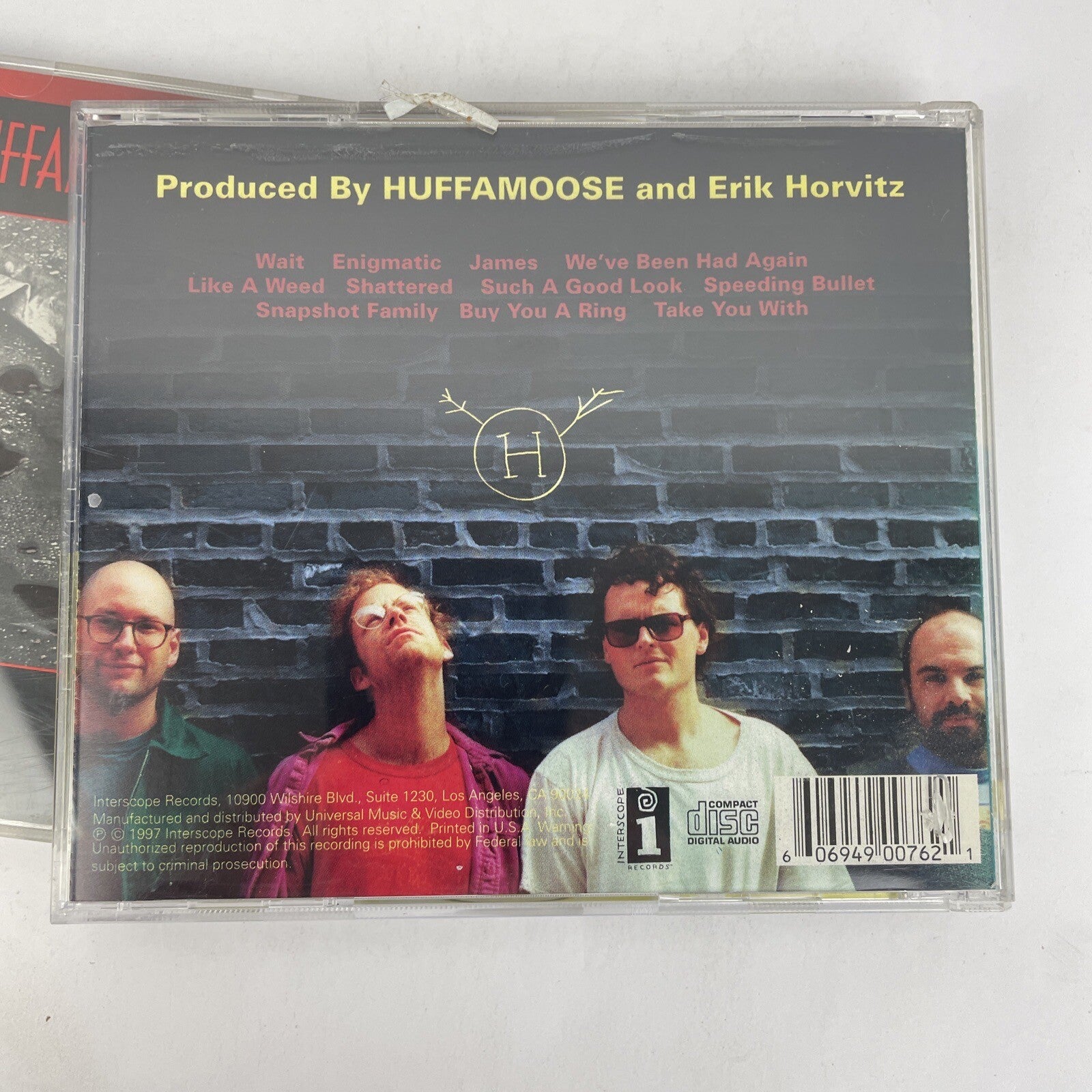 2 x Huffamoose - Self Titled 1993 - we've been had again 1997 (Digital Audio CD)