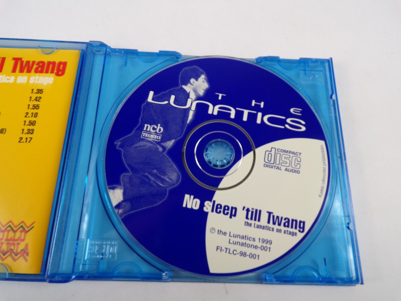 No Sleep Till Twang The Lunatics Mr Moto Out Of Limits Surf Rider Rocknuts CD#37