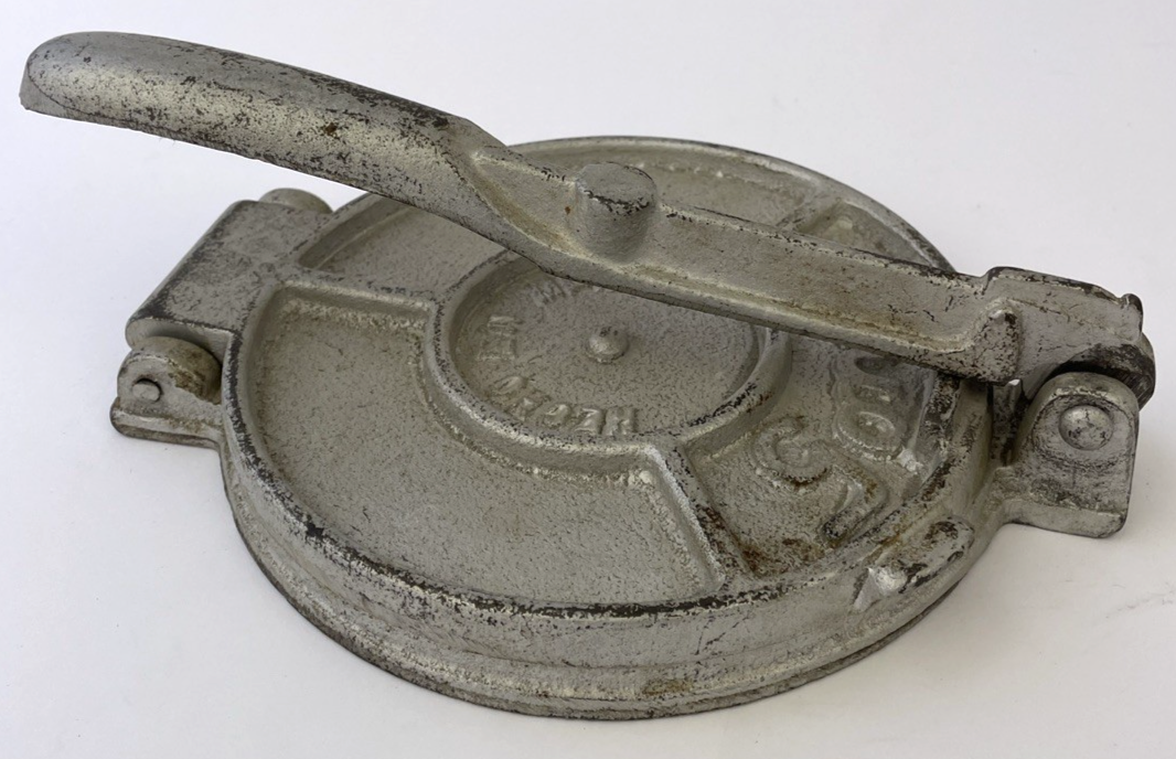 GONEL Hecho En Mexico Cast Iron Tortilla Press 6.5” Authentic Mexican - LOOK