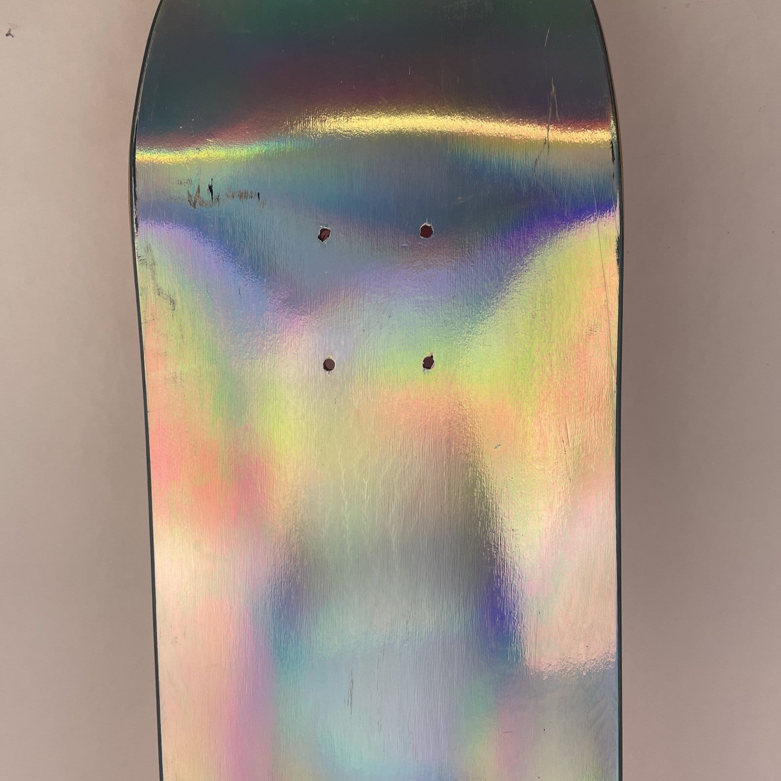 PREMIUM Skateboards 8" x 32" Skateboard Deck w Foil Prism Graphic Blemish Pink
