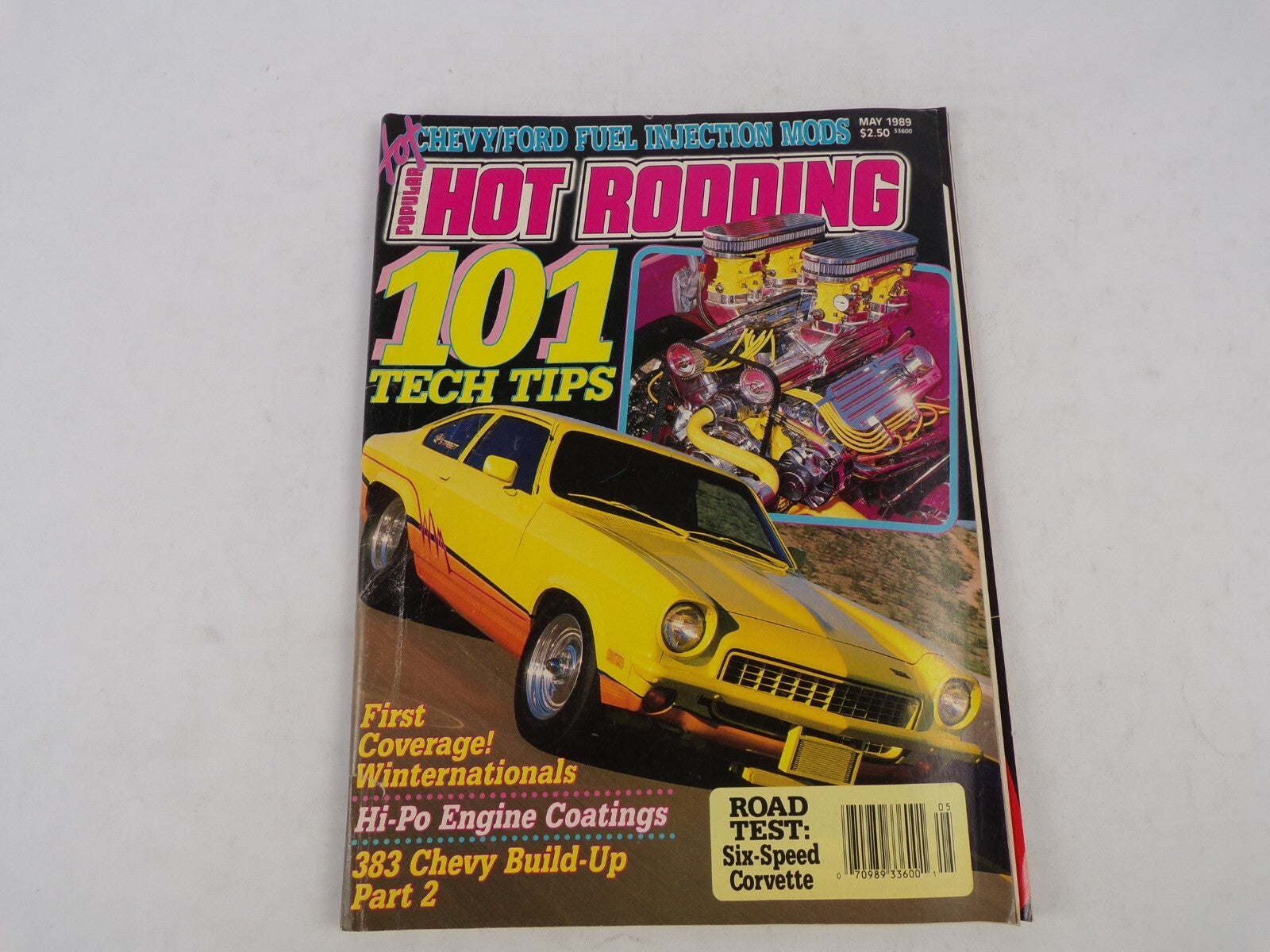May 1989 Hot Rod Magazine Chevy/Ford Fuel Injection Mods 101 Tech Tips First Cov