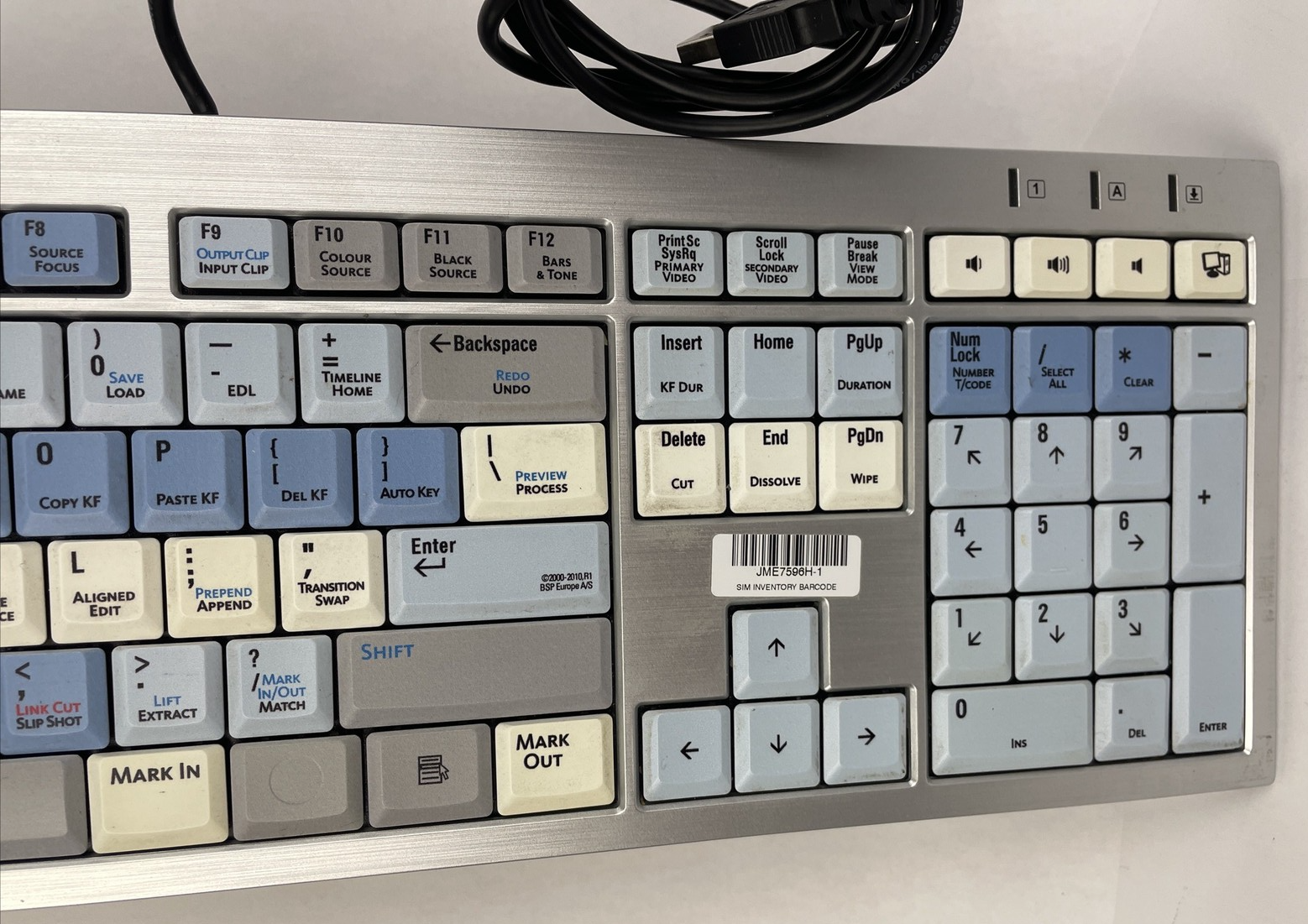 LogicKeyboard LXH-JME7596H Avid Media Composer Keyboard