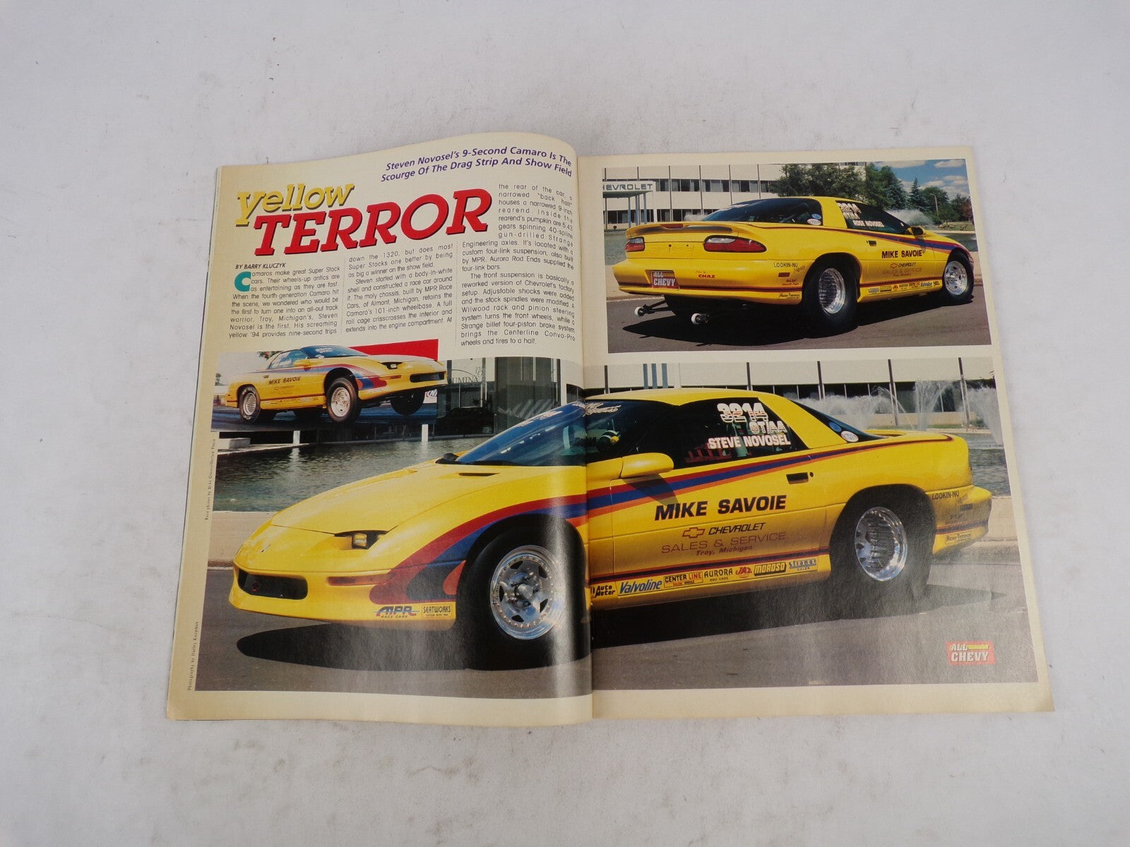 March 1995 All Chevy The Complete Chevrolet Magazine Camaro Performance Win! A