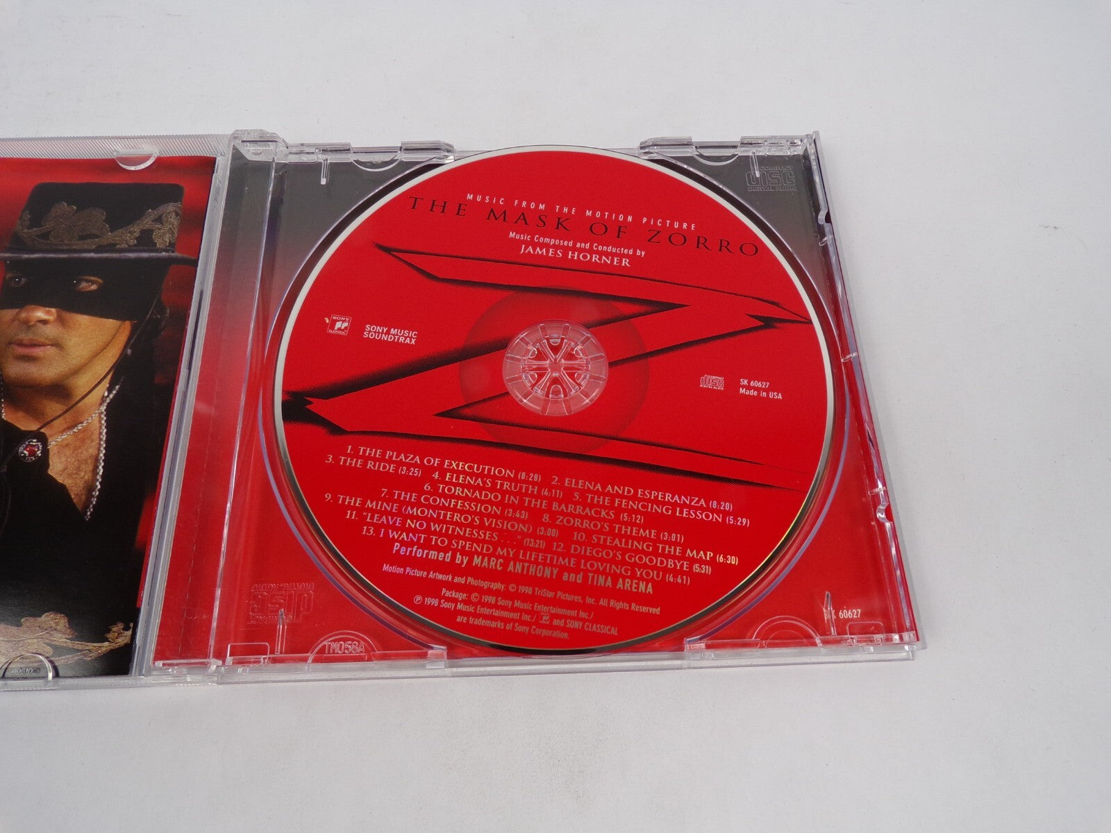 Music From The Motion Picture The Mask Of Zorro The Plaza Of Execution CD#68