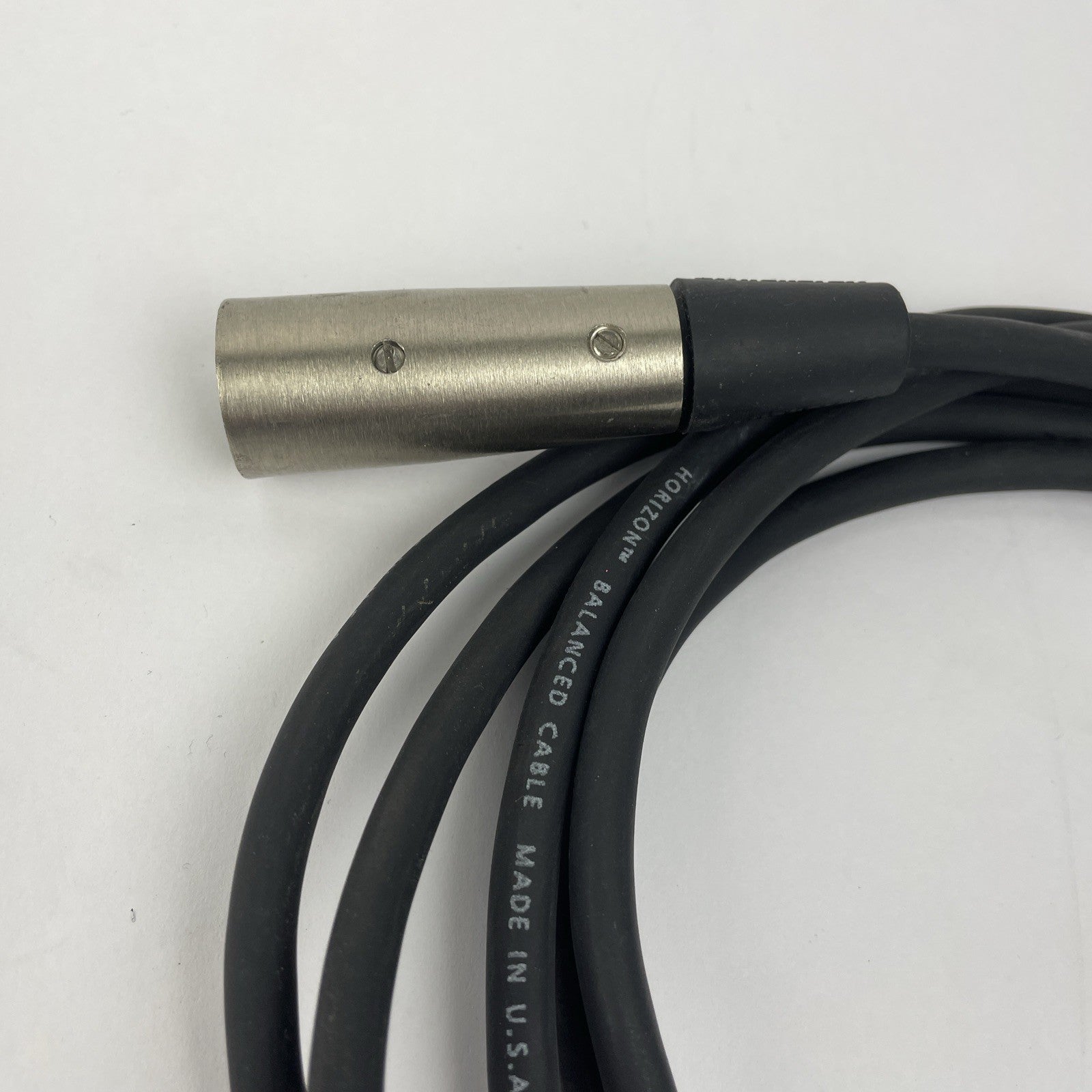 10ft XLR 3-Pin Male to 1/4" Mono Plug Shielded Microphone Mic Audio Cable Cord