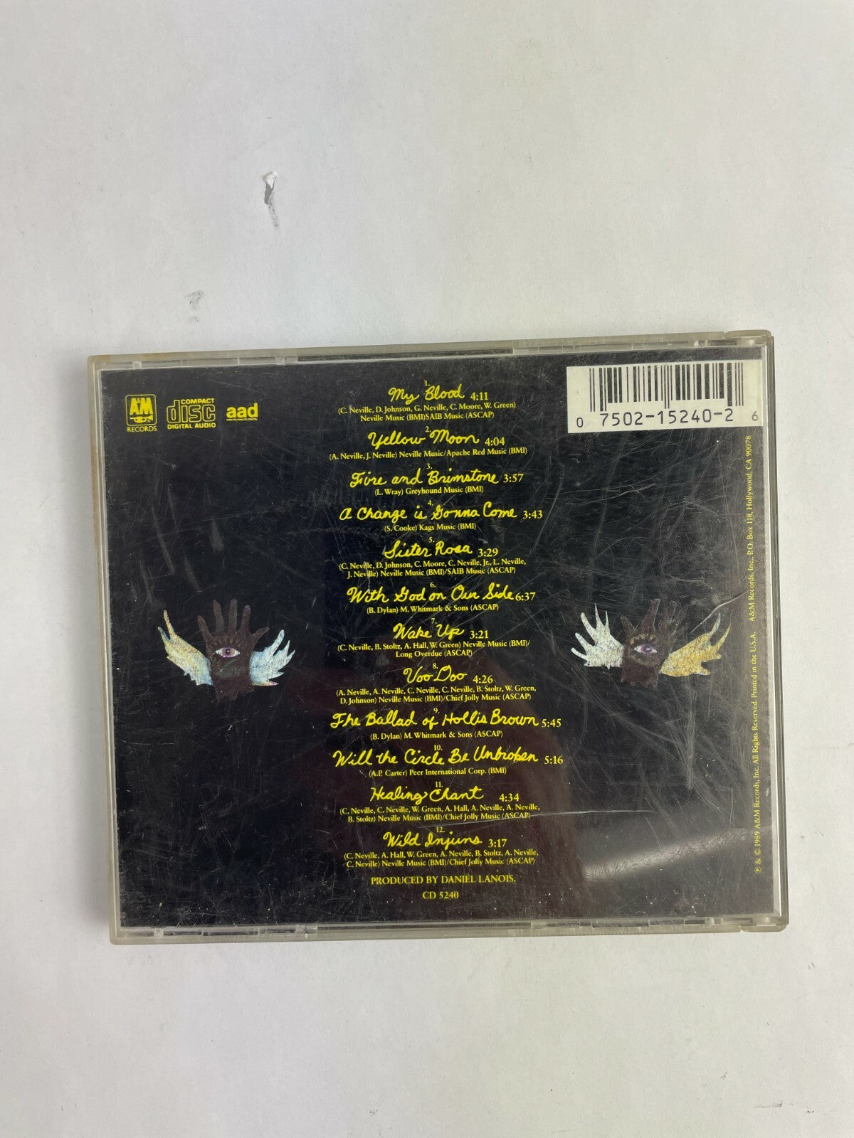 Yellow Moon The Neville Brothers Discs Music CD Q9