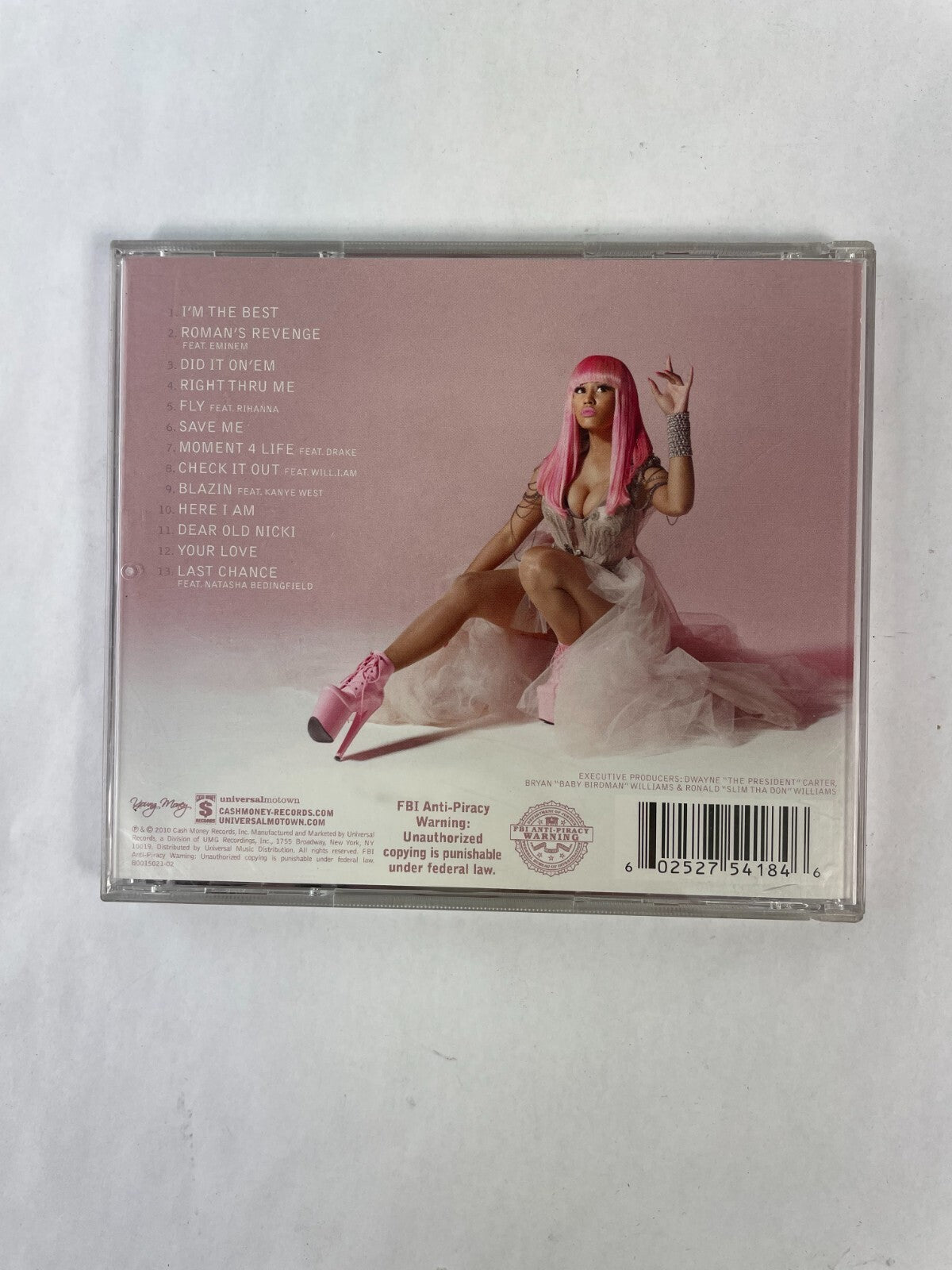 Nicki Minaj Pink Friday I,M The Best Did it On,Em FLY Save Me Blazin CD 53