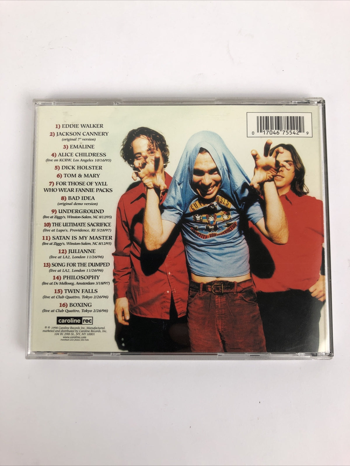 Ben Folds Five : Naked Baby Photos * Digital Audio CD 1998 - MINT DISC       #56