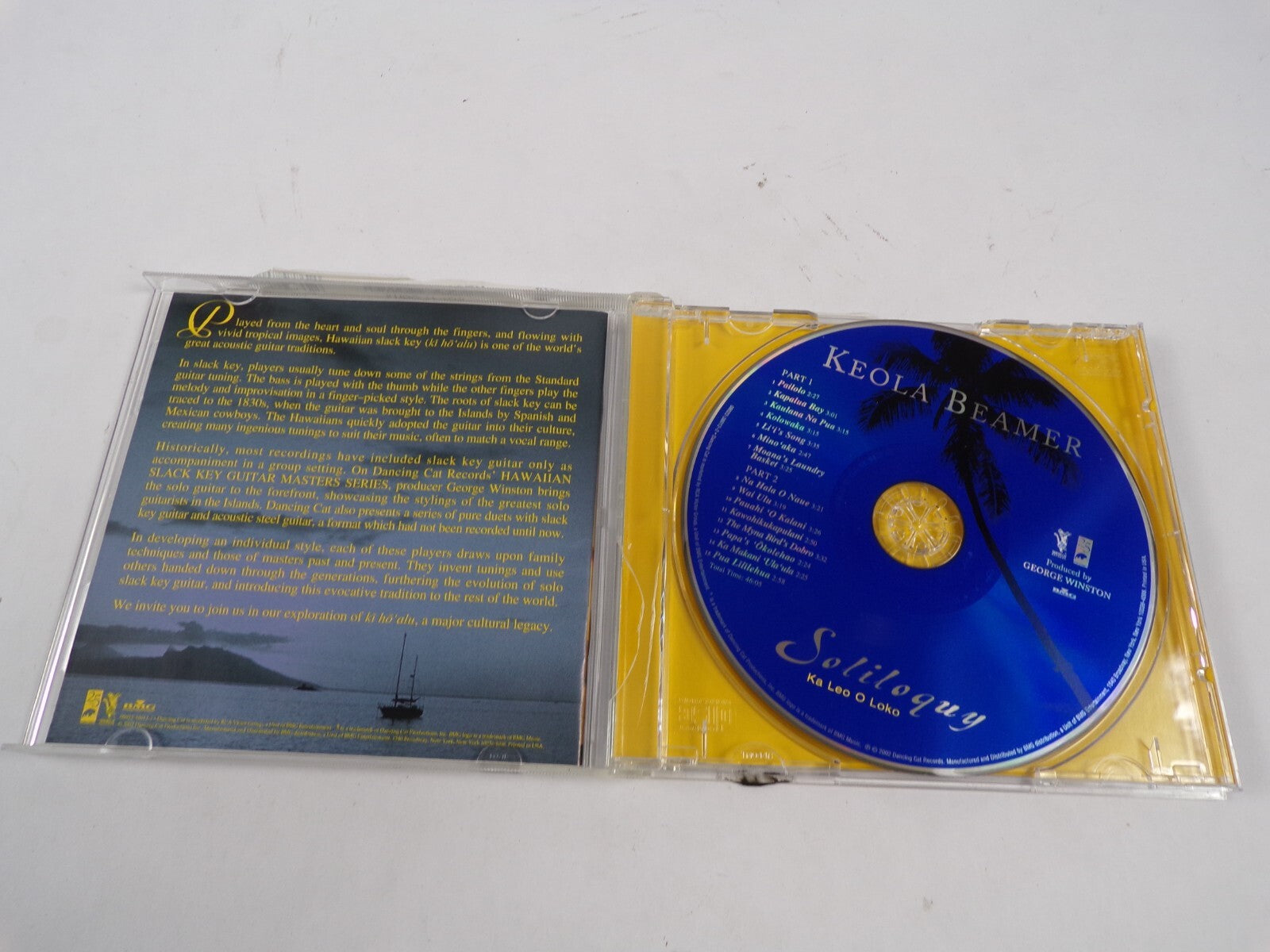 Keola Beamer Soliloquy Ka Leo O Loko Na Hala O Naue Papa's Okolehao CD#61