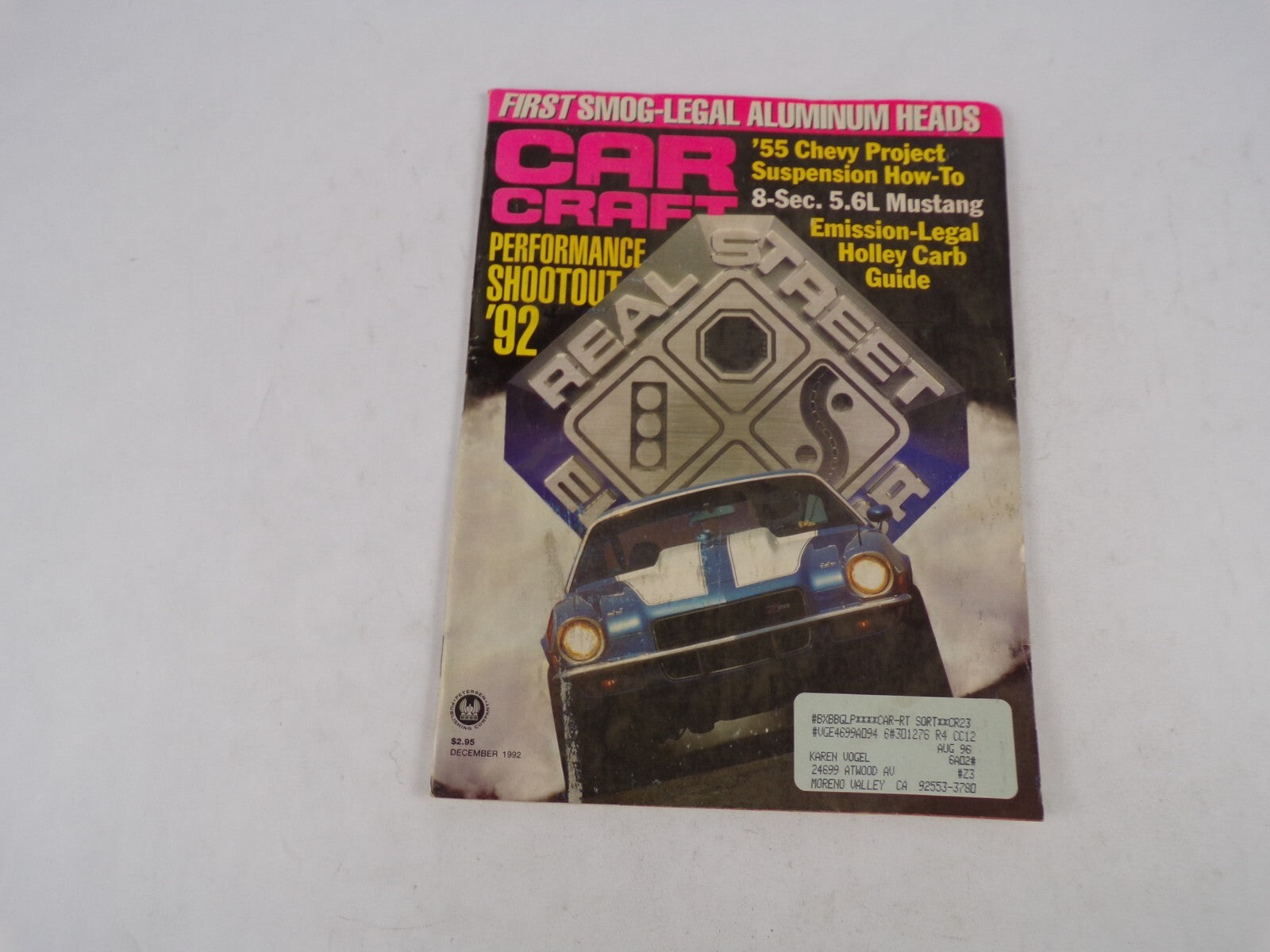 December 1992 Car Craft Performance Shootout '92 First Smog-Legal Aluminum Head