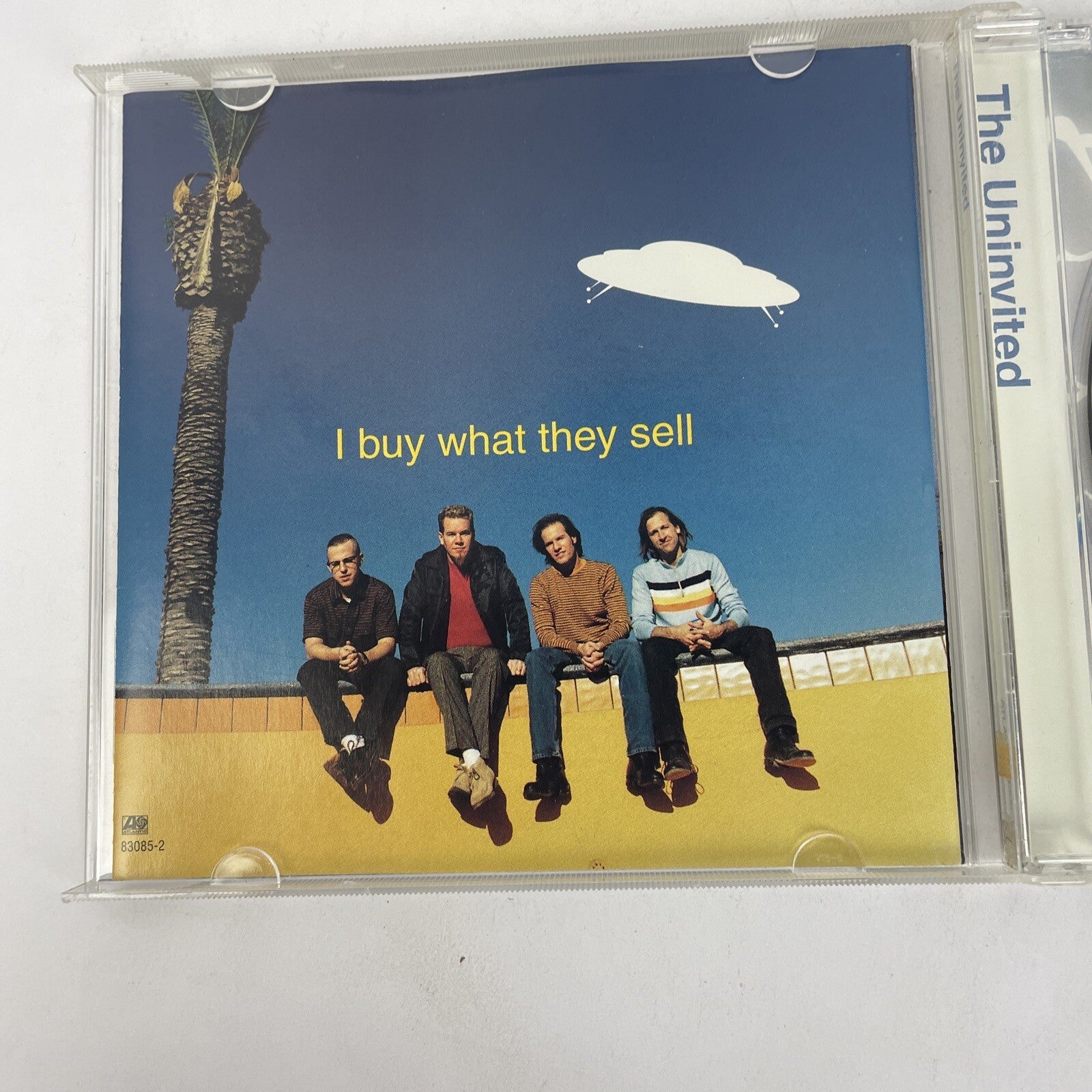 THE UNINVITED - SELF TITLED Digital Audio CD 1998  ATLANTIC RECORDS  - UVW