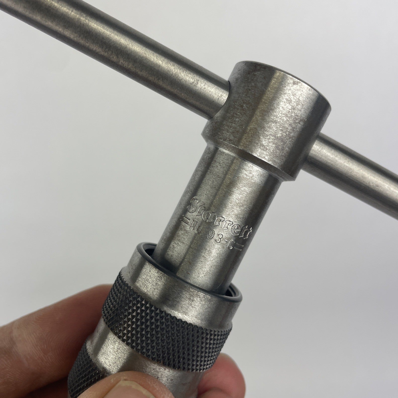 OEM Starrett No. 93C 93=C Tap Wrench T- Handle  1/4” - 1/2" Capacity