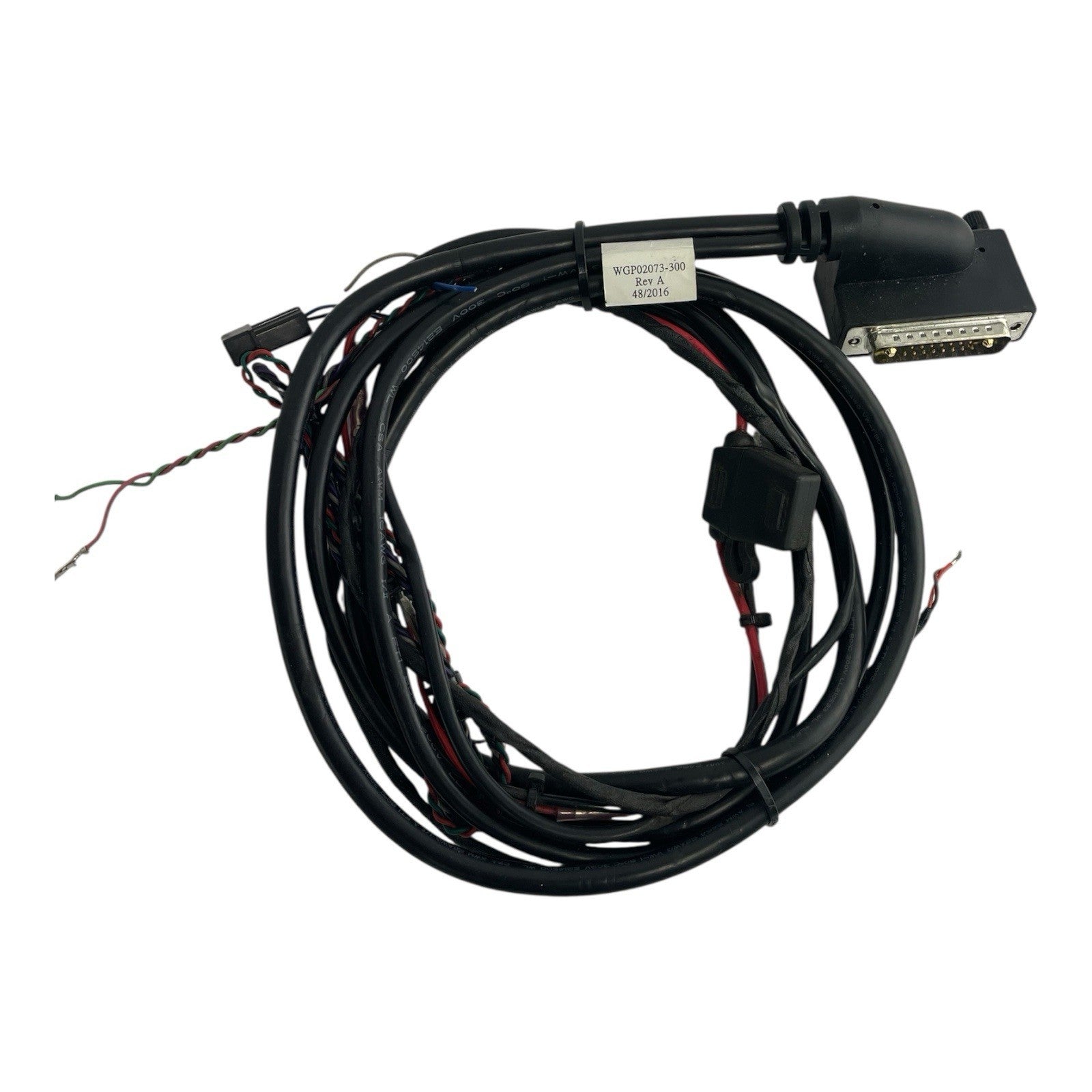WatchGuard WGP02073-300-TT Power Harness for 4RE In-Vehicle Video Recording 6"