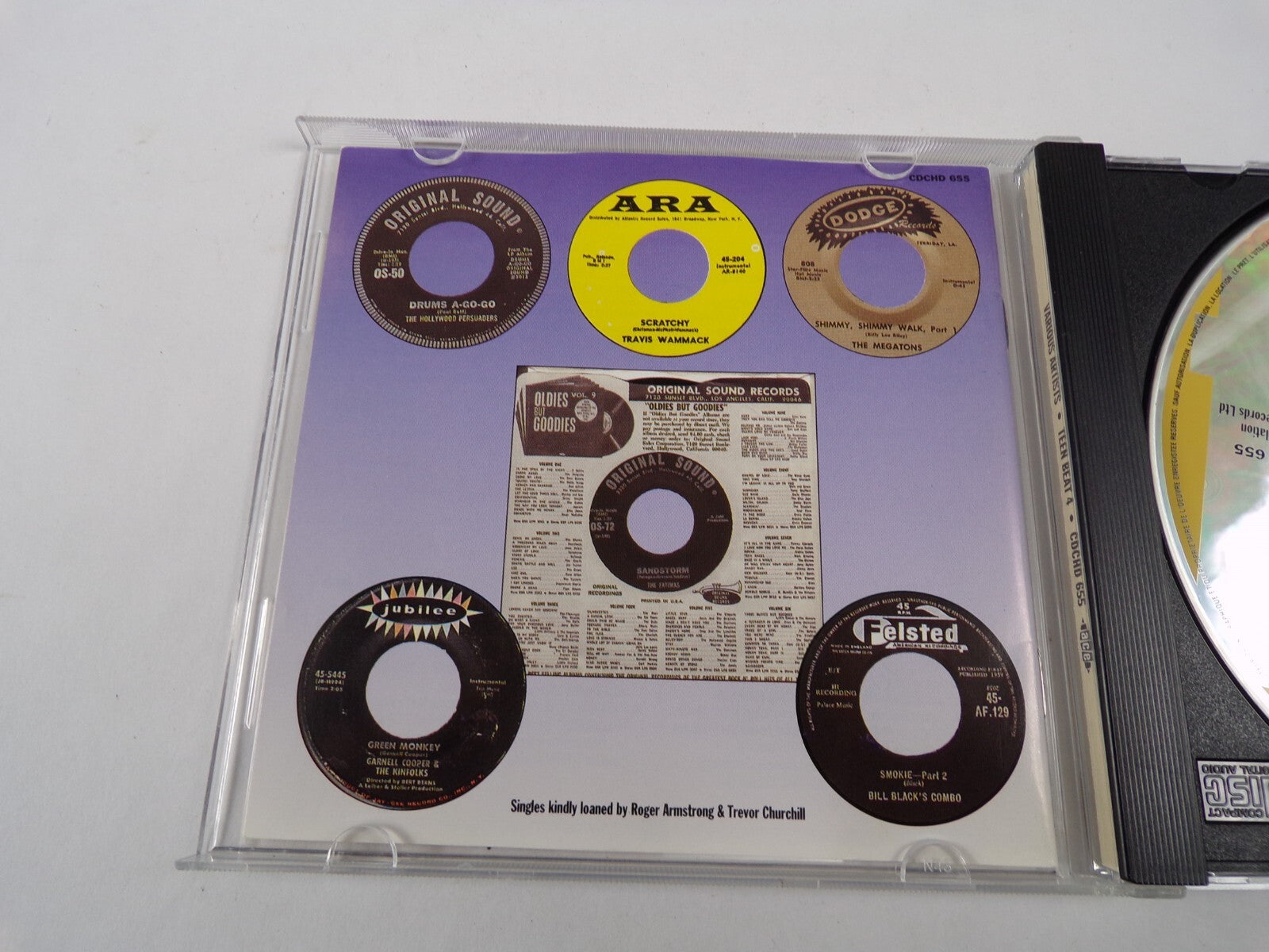 Various Artists Teen Beat 4 Brontosaurus Stomp The Piltdown Men CD#35