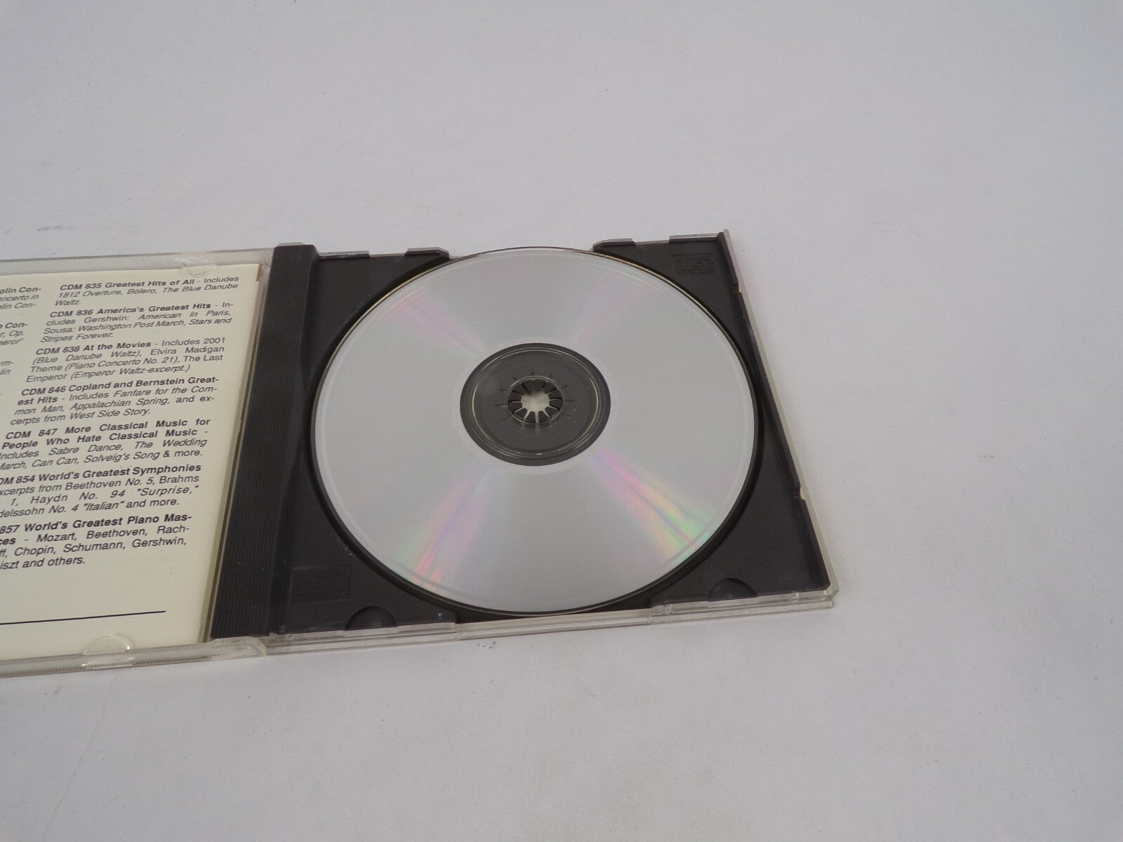 Beethoen Greatest Hits Proarte Symphony Piano Concerto Symphony Egmont OverCD#69