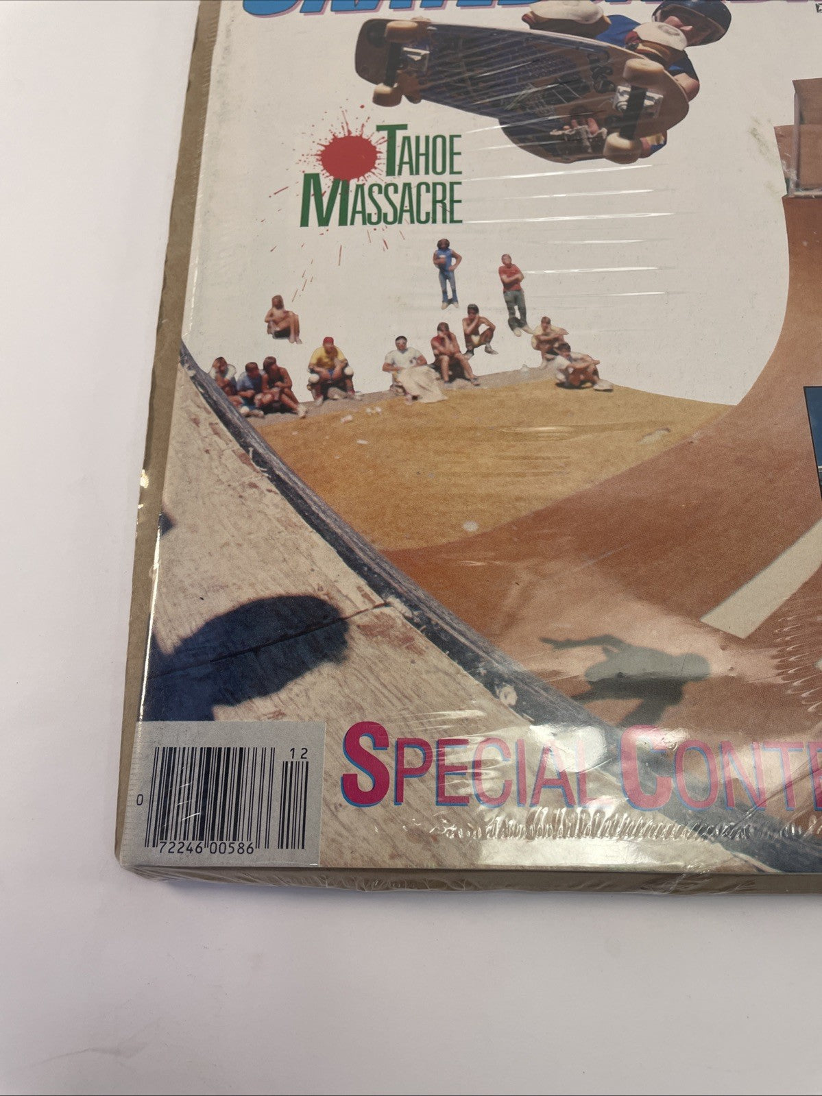 Transworld skateboarding Magazine December 1984 Billy Ruff Cover Tahoe Massacre