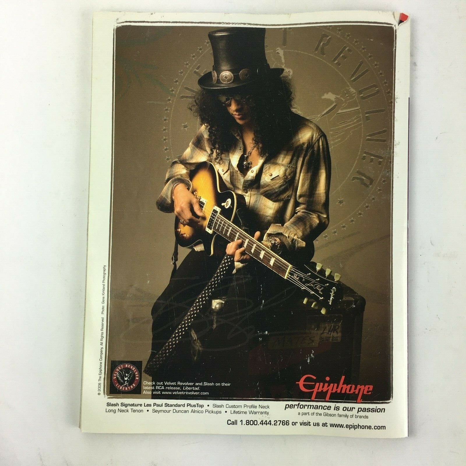 February 2008 Guitar Player Magazine The 50 Greatest Guitar DVD's Taylor Robin