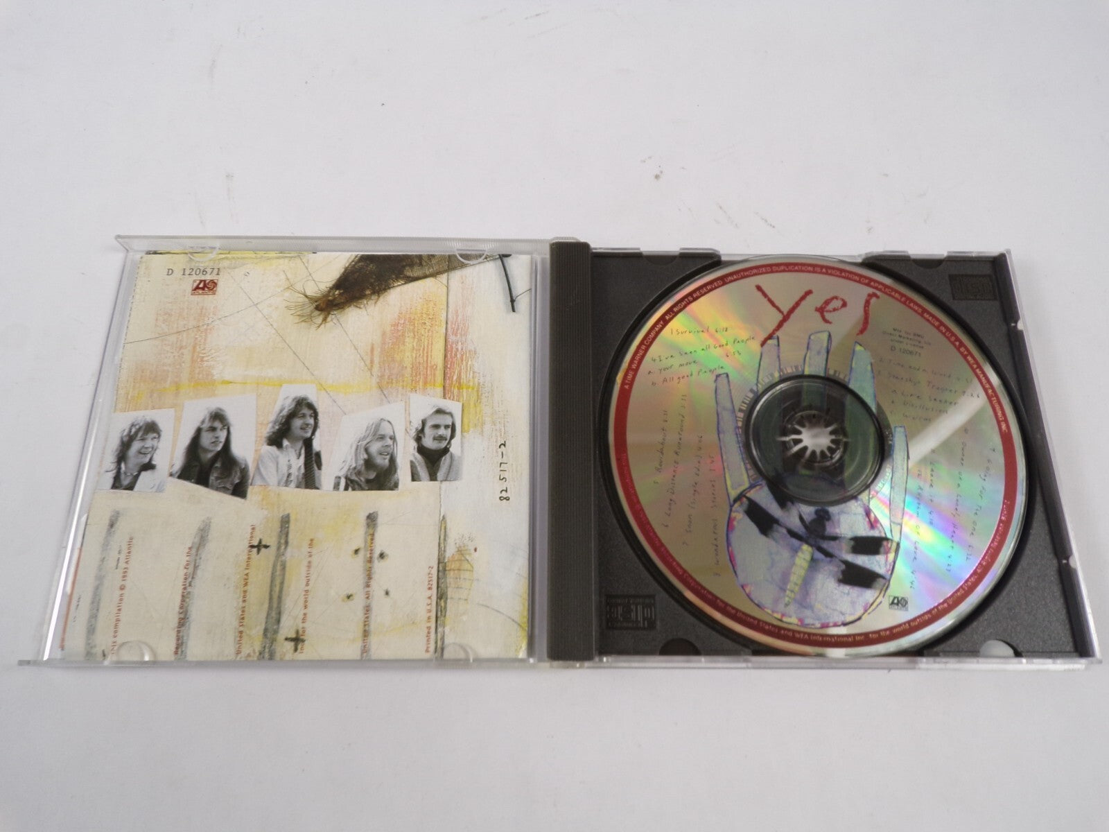 The Very Best Of Yes Atlantic Dsillusion Starship Troper Time and A Word CD#61