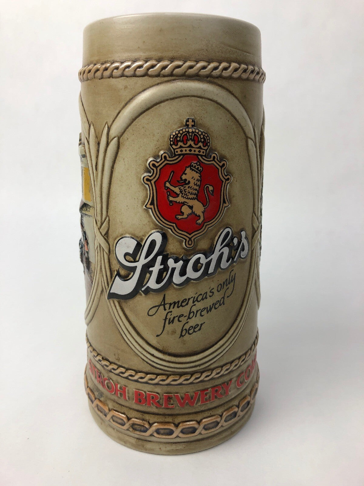Rare Stroh's Brewery Company Stein Beer Mug Heritage Series 37775 - FSTSHP