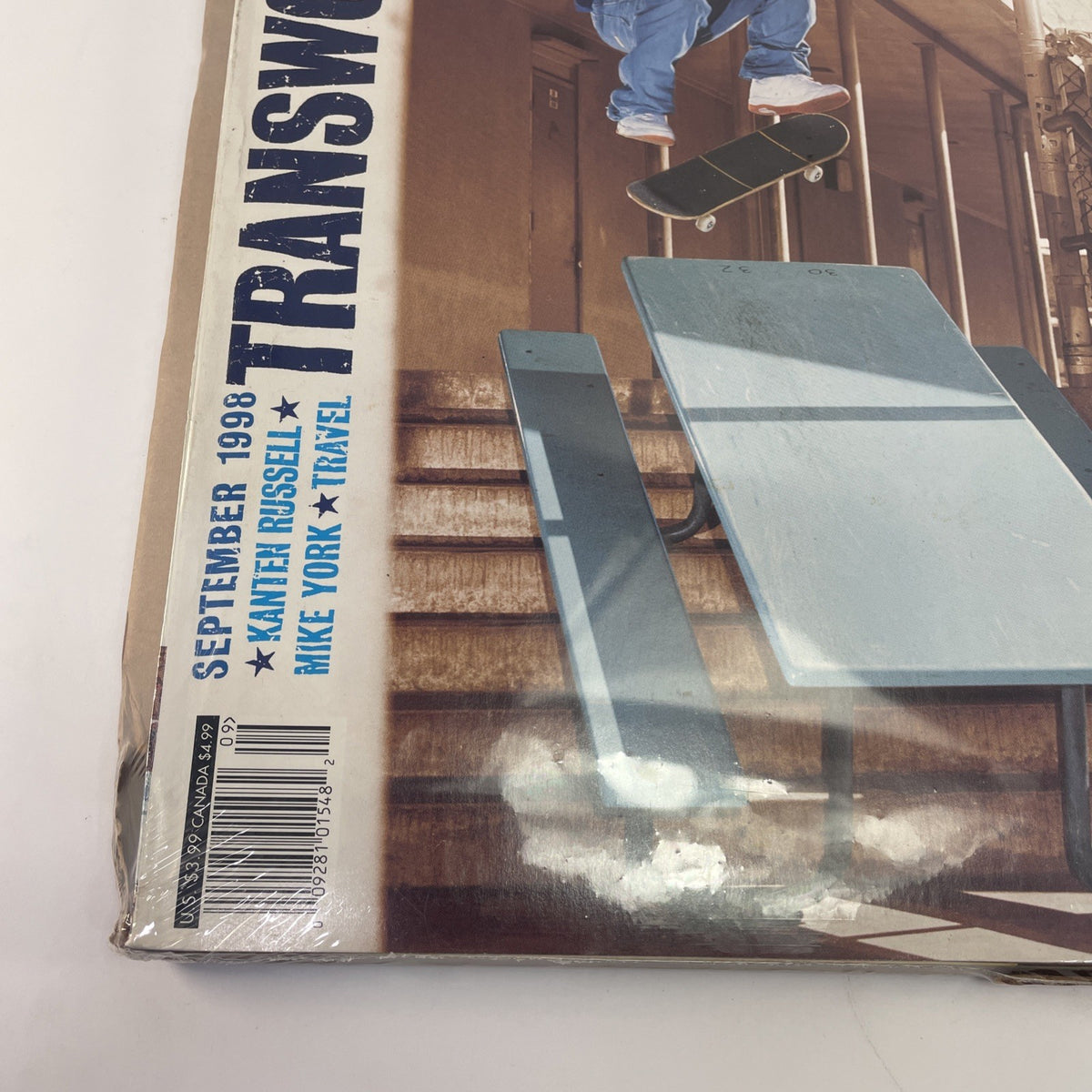 Vintage Transworld Skateboarding Magazine September 1998 90s Rare Daewon Song