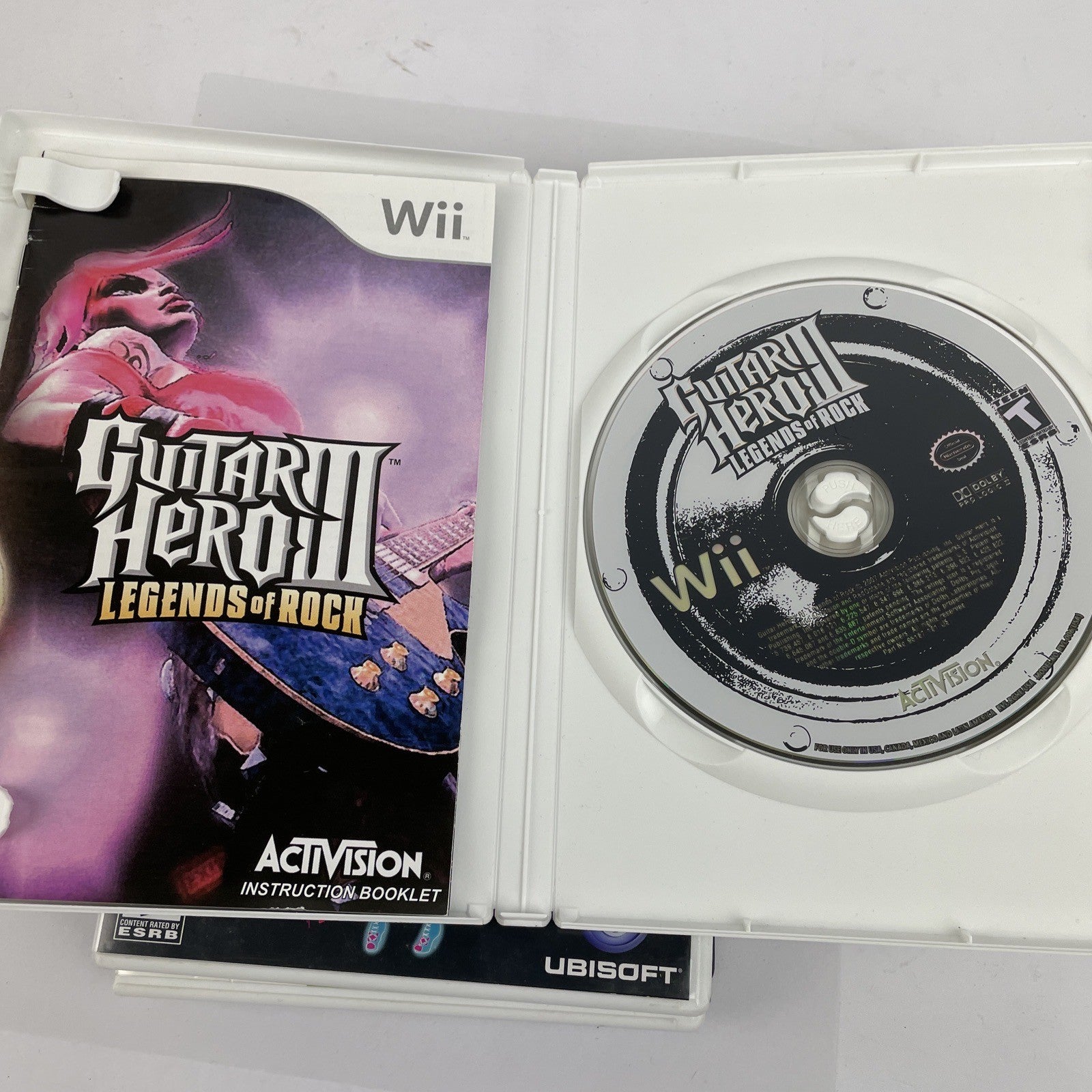 Lot Of 4 Wii Games - Wii Play, Fit Plus, Just Dance 2, Guitar Hero III Legends