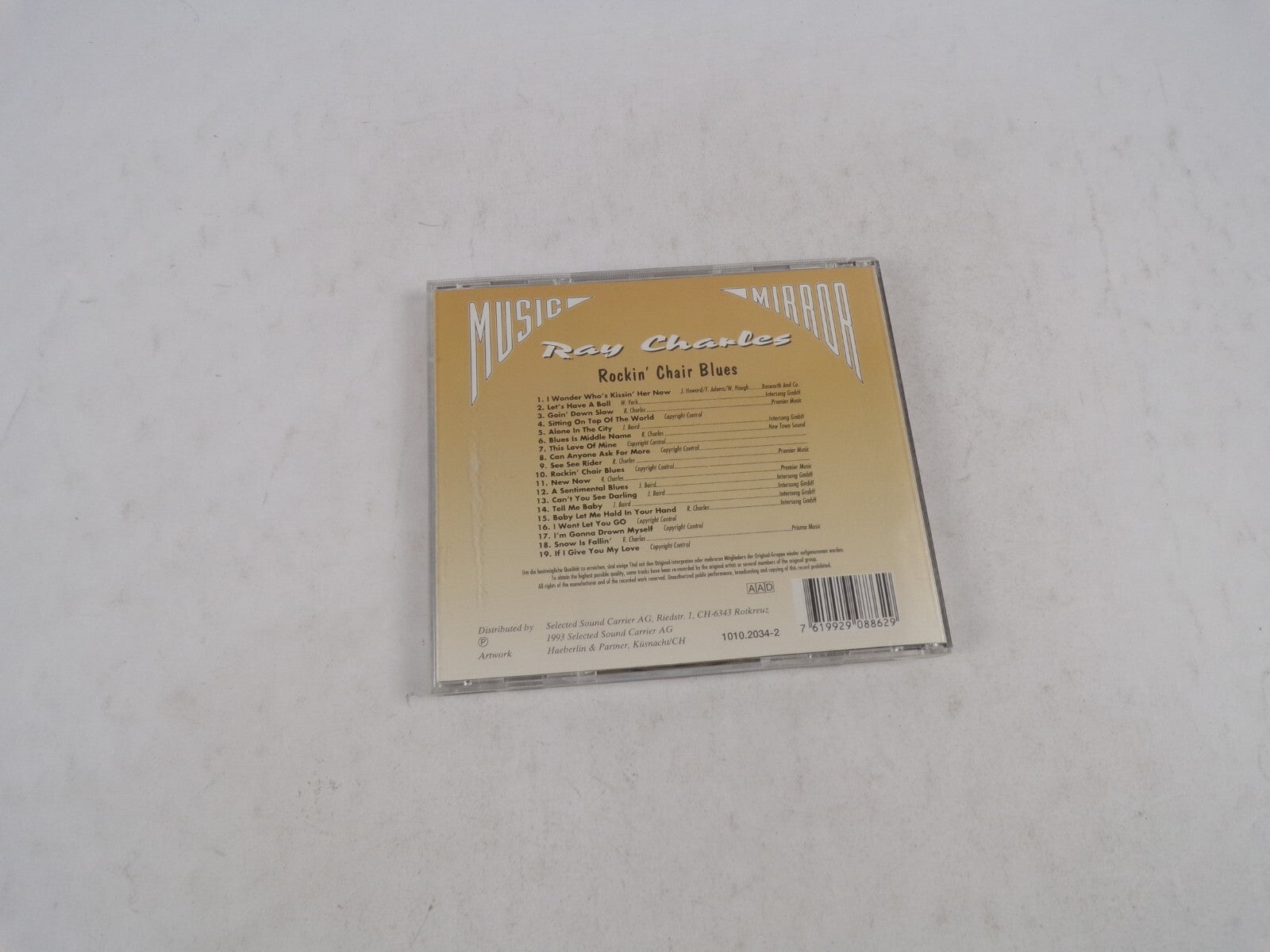 Ray Charles Rockin' Chair Blues I Wonder Who's Kissin' Her Now Let's Have CD#34