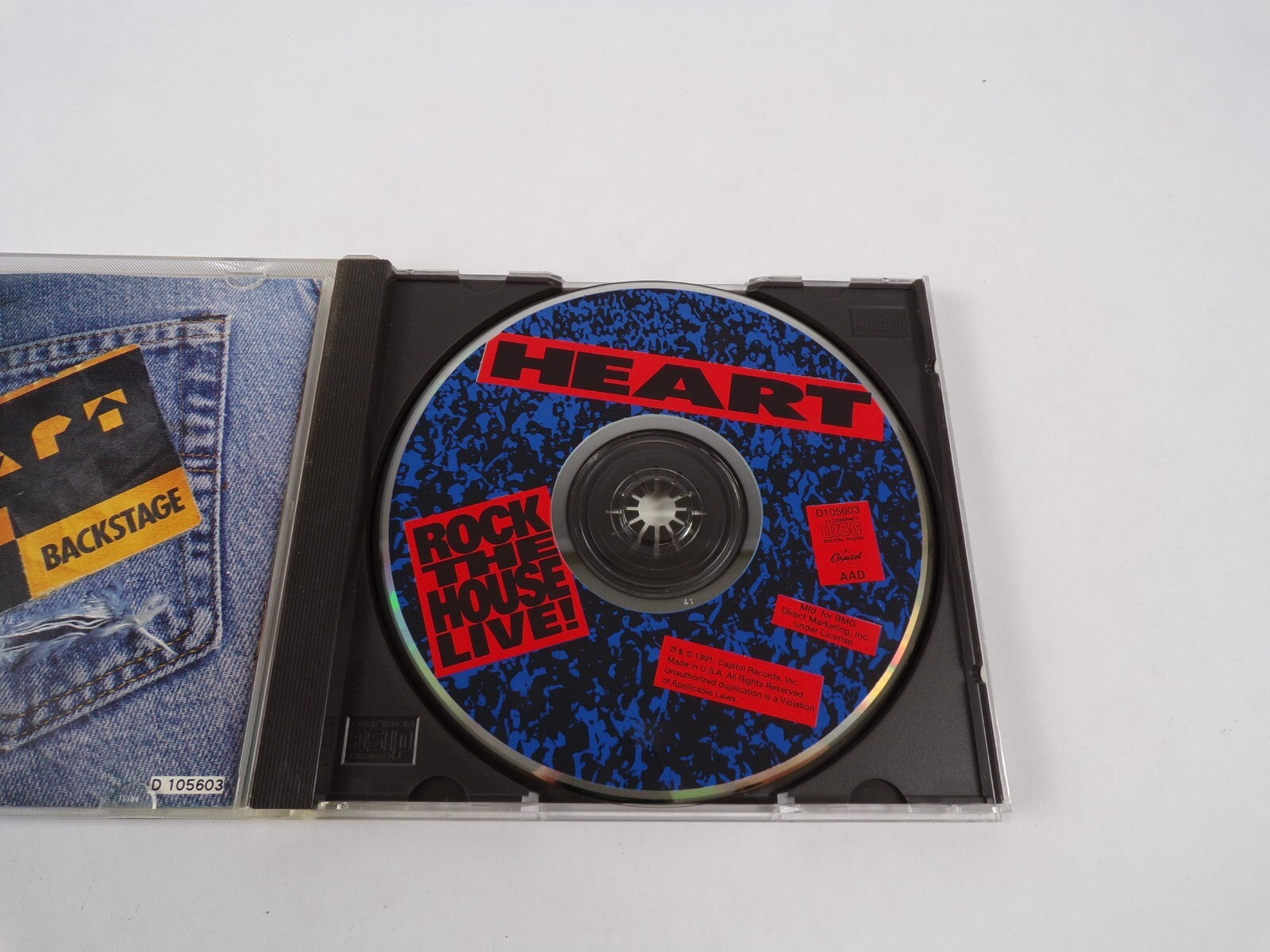 Heart Rock The House Live Wild Child Fallen From Grace Call Of The Wild HowCD#12