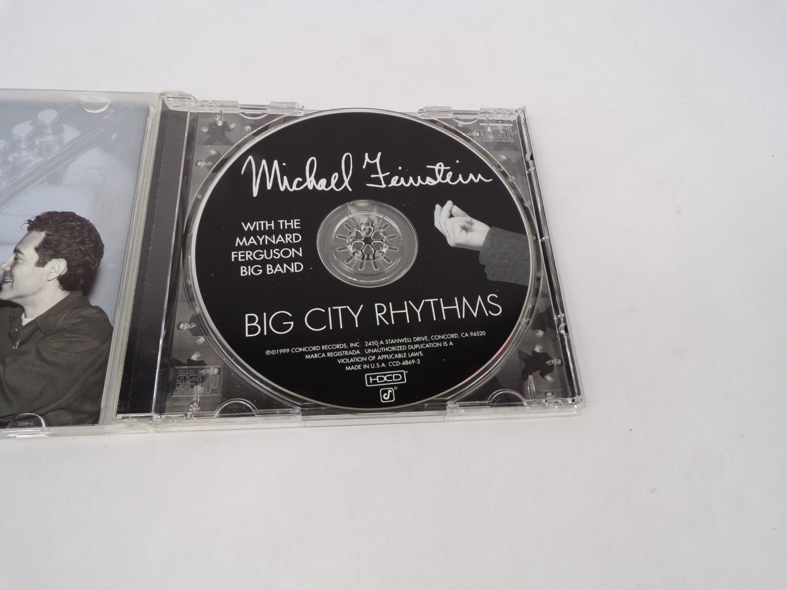 Michael Feinstein Big City Rhythms With The Maynard Ferguson Big Band CloseCD#63