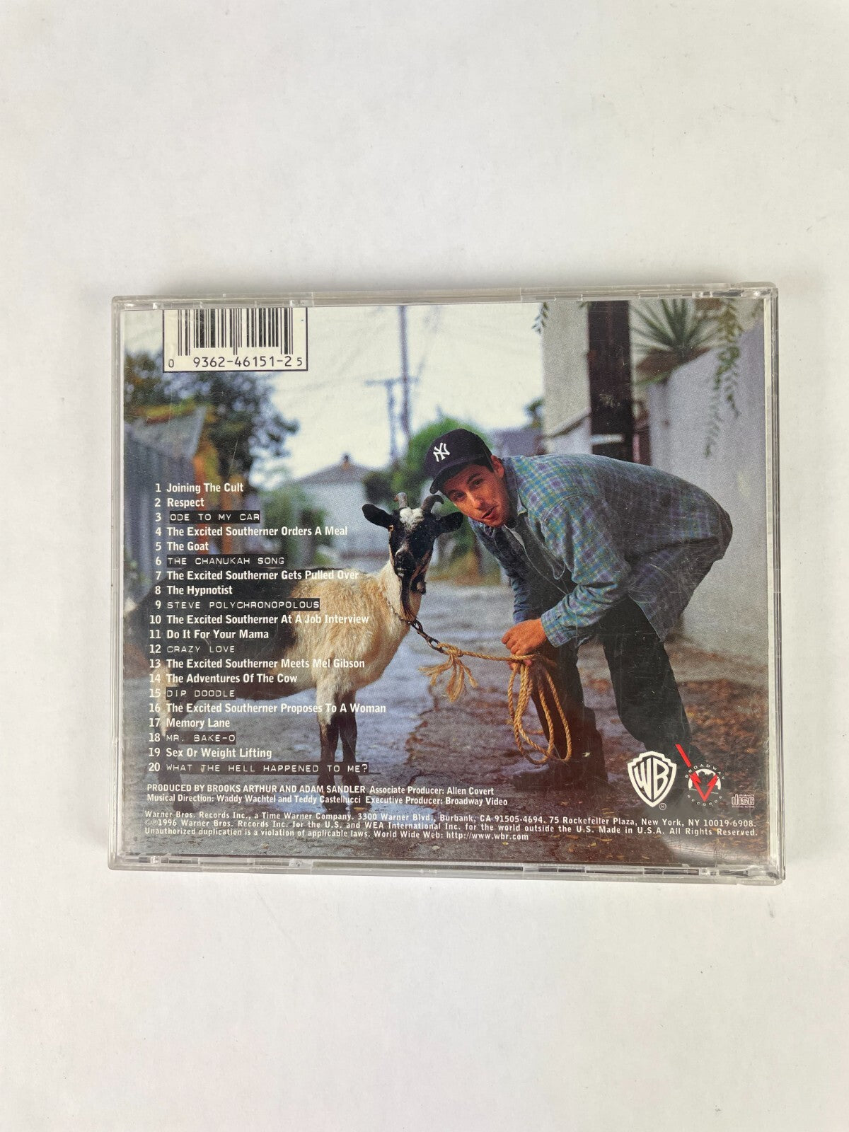 Adam Sandler What The Hell Happened To Me? CD #7