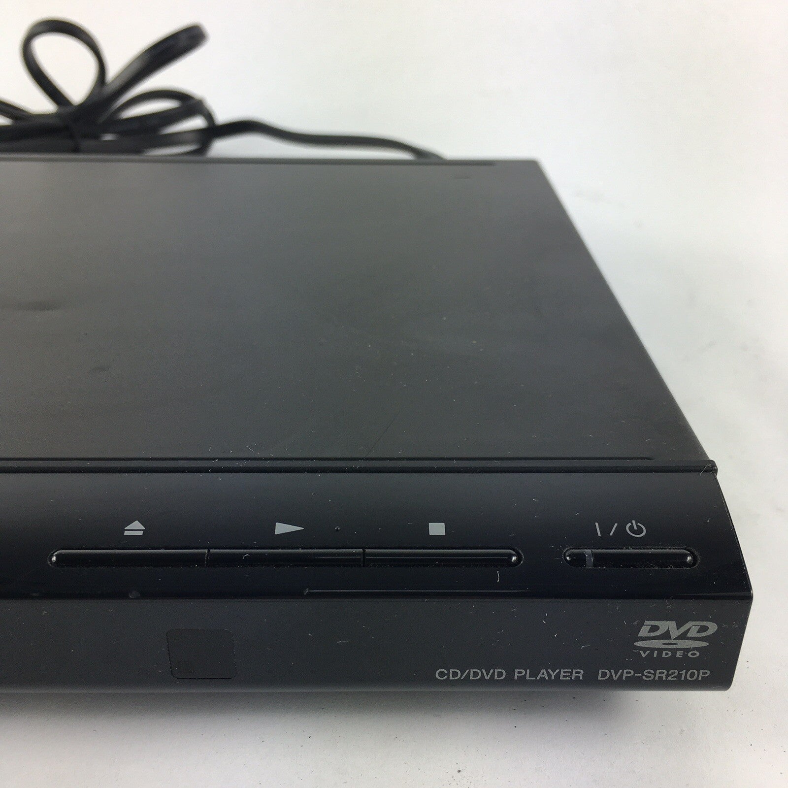 Sony Progressive Scan CD DVD Player Black DVP-SR210P Great Condition FREE SHIP!
