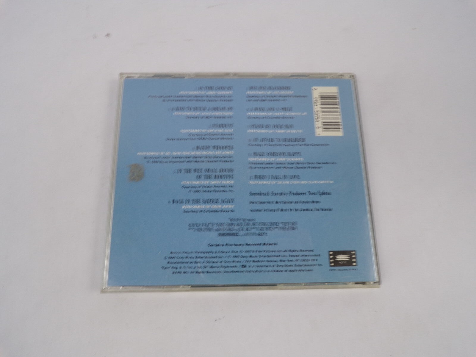 Sleepless In Seaattle Original Motion Picture Soundtrack As Time Goes By CD#67