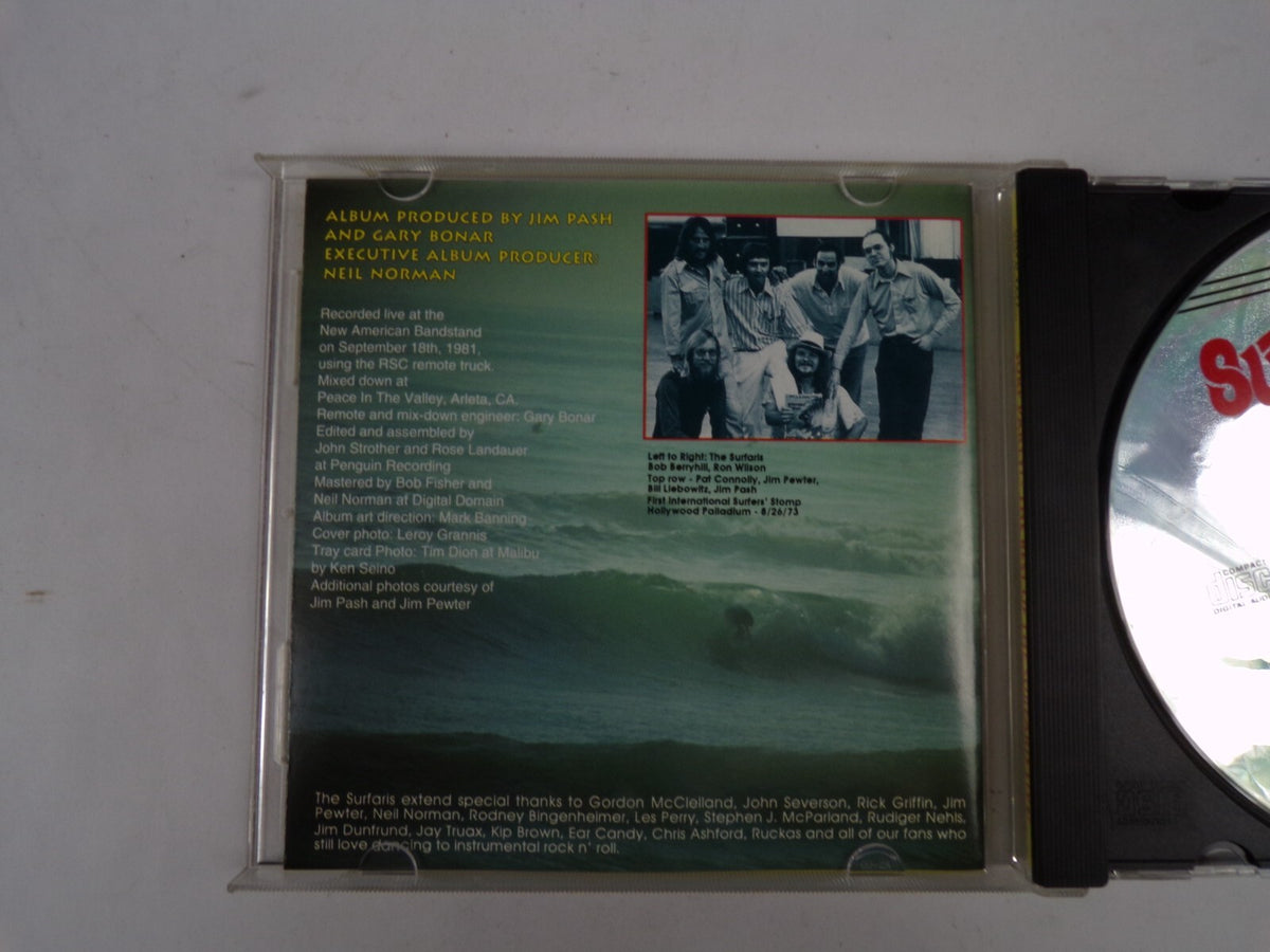 Surf Party wipe Out Tequila Surfer Joe Point Panic Pipeline Apache CD#40