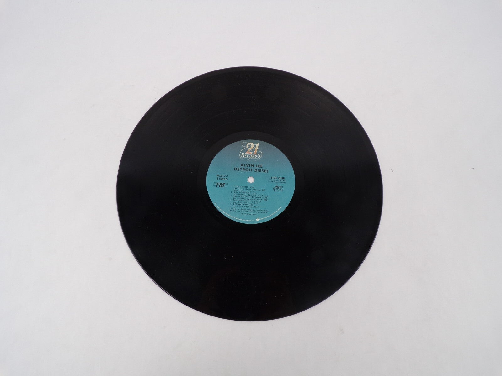 Alvin Lee Detroit Diesel She's So Cute Let's Go Ordinary Man Vinyl Record