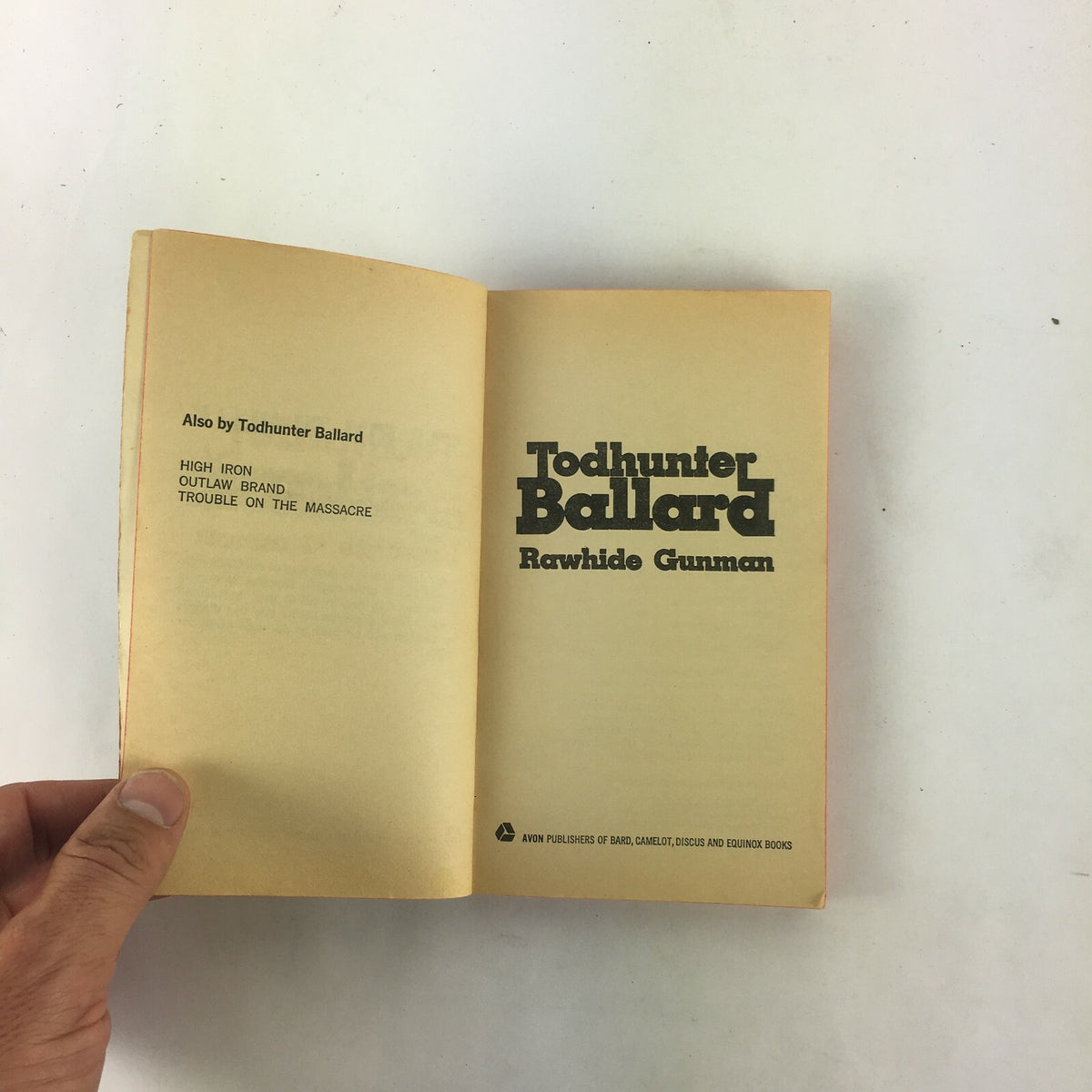 Todhunter Ballard Rawhide Gunman