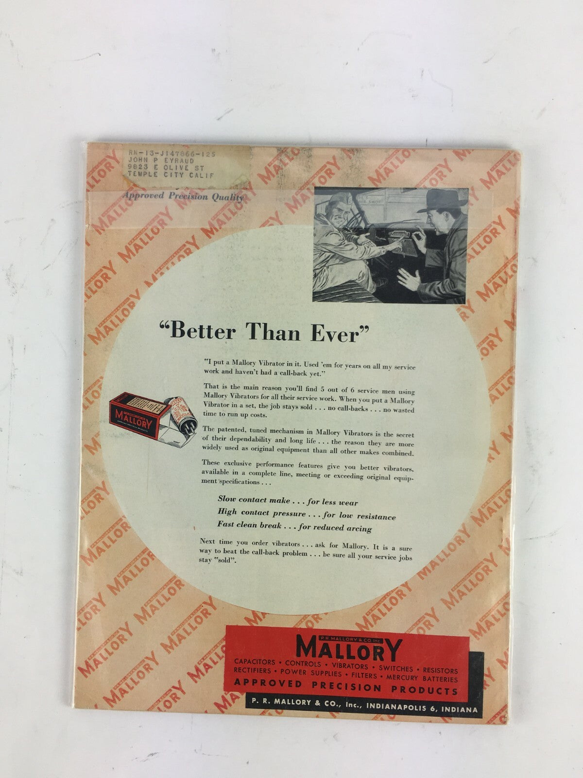 August 1953 Radio Television News Magazine Anti Flutter Circuit Babysitter