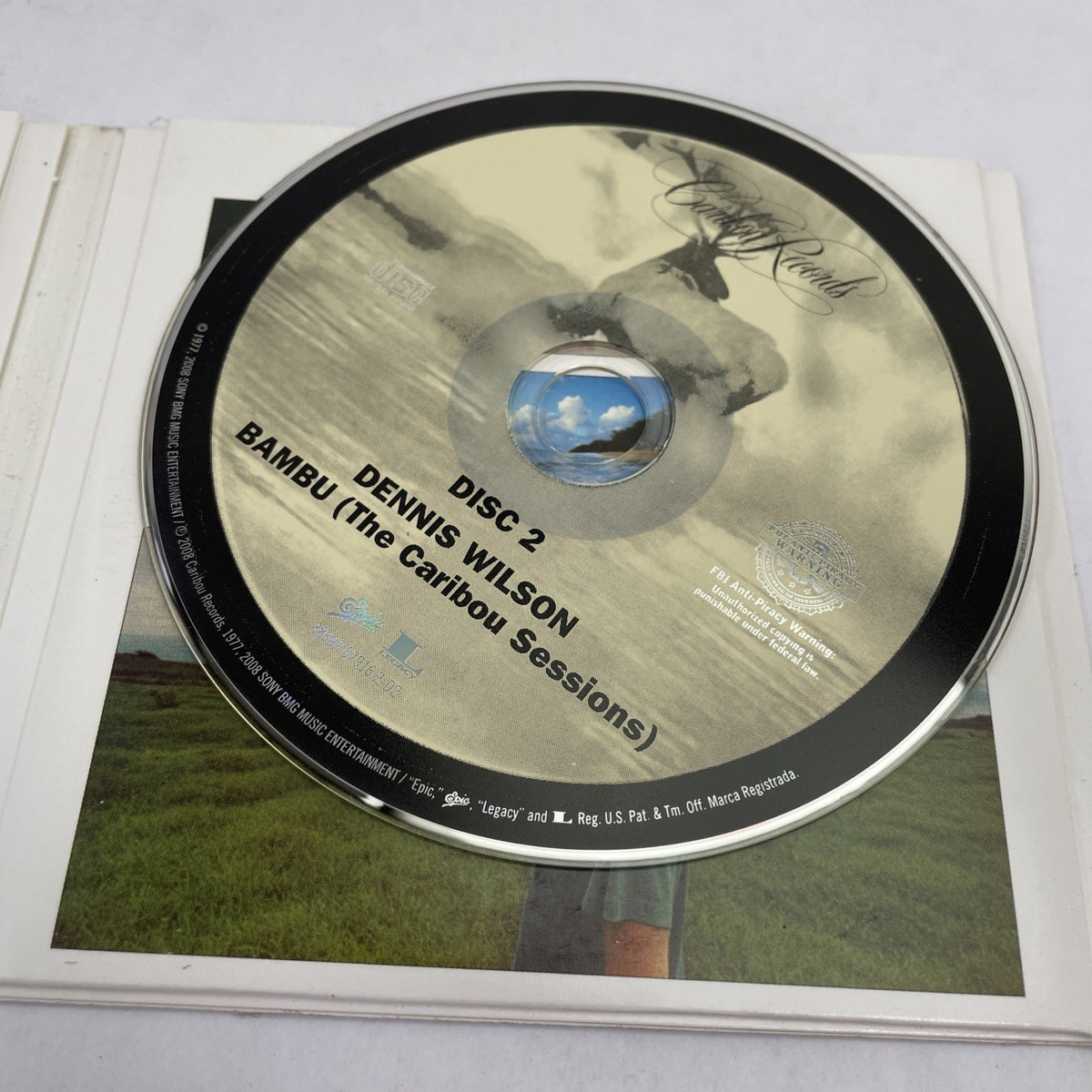 Dennis Wilson: Pacific Ocean Blue (CD, 1977, 2008) 2-Disc Digipak Set Beach Boys