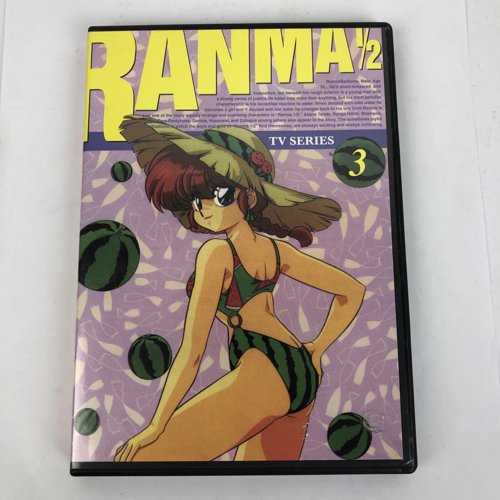 Ranma 1/2 Anime Series Part 3: Seasons 5+6 English Dubbed 6-Disc DVD EP: 89-136