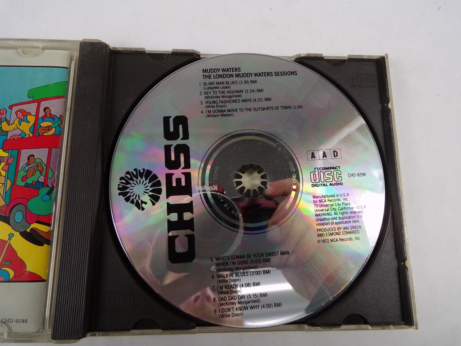 The London Muddy Waters SessionS Blind Man Blues Im Ready Sad Sad Day CD#59