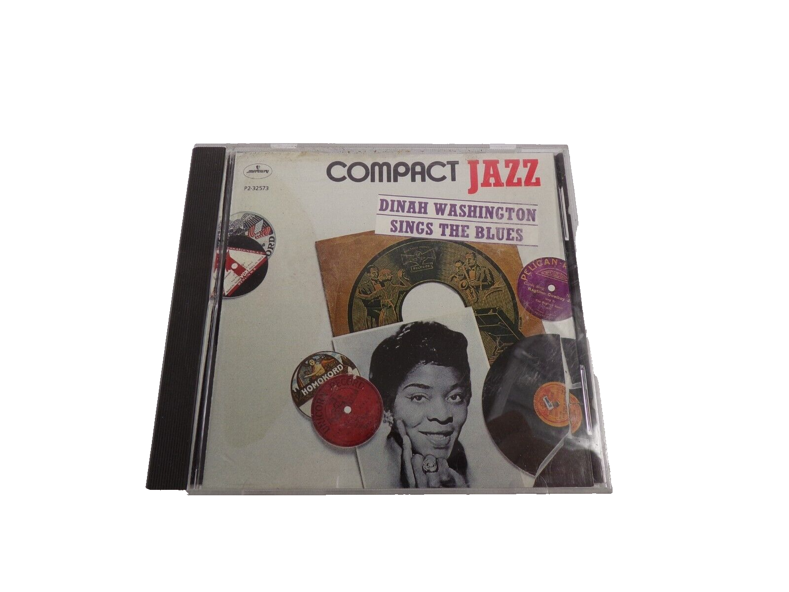 Compact Jazz Dinah Washington Sings The Blues Show Time Trouble In Mind #CD29