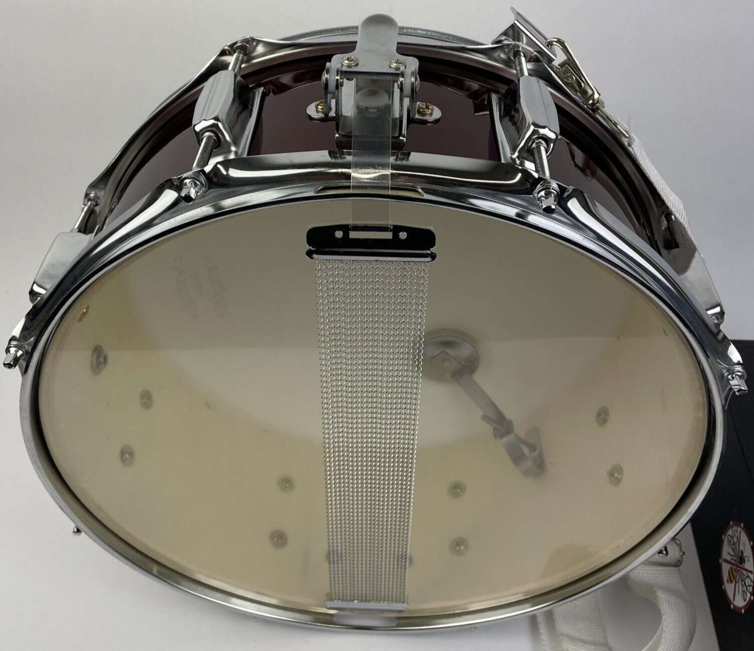 Glory estd. 1962 Student Snare Drums w/ Snare Buzz Kit Metallic Red LOOK - VGC