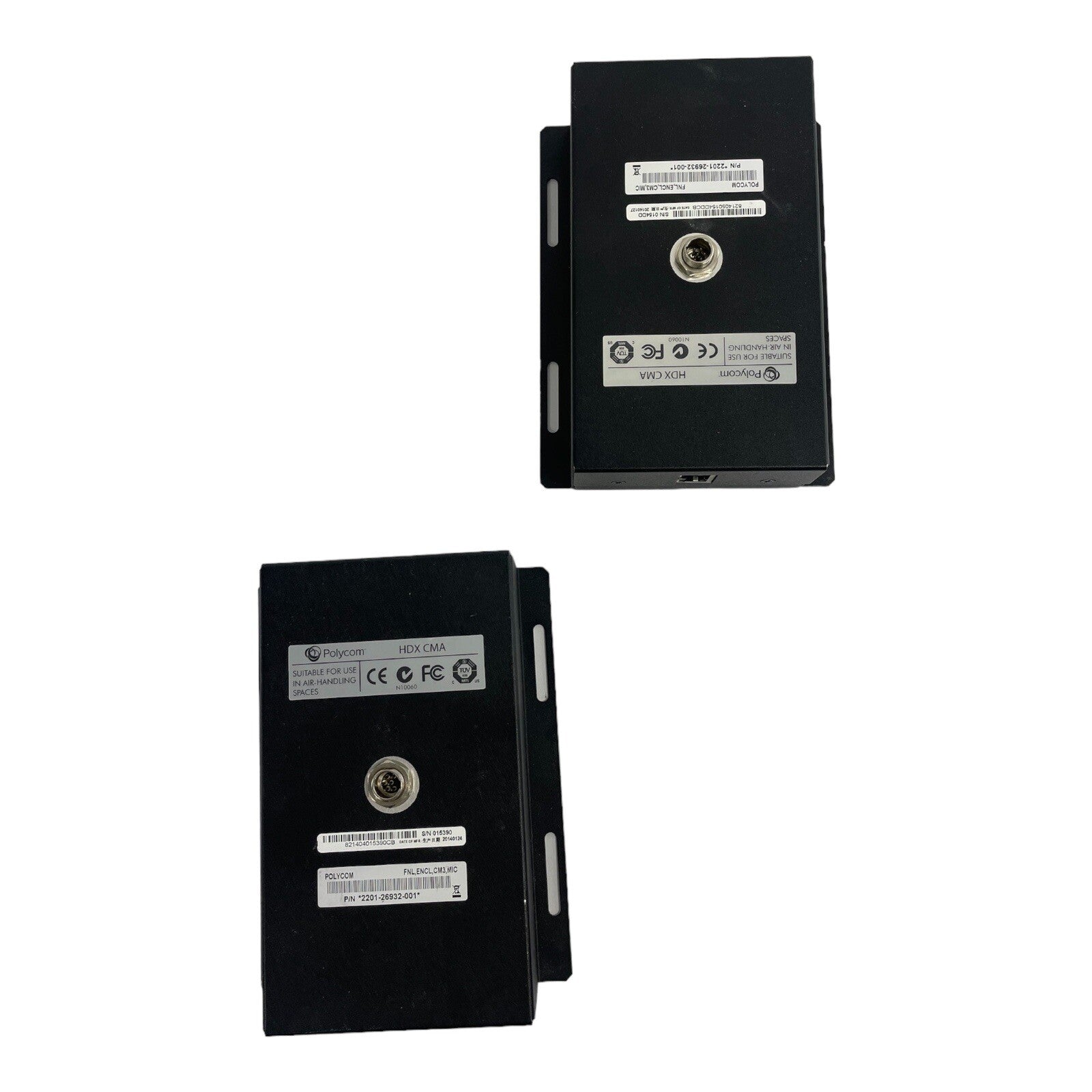 2 Pack Polycom HDX CMA Microphone Array for Ceiling 2201-26932-001 (Unit Only)