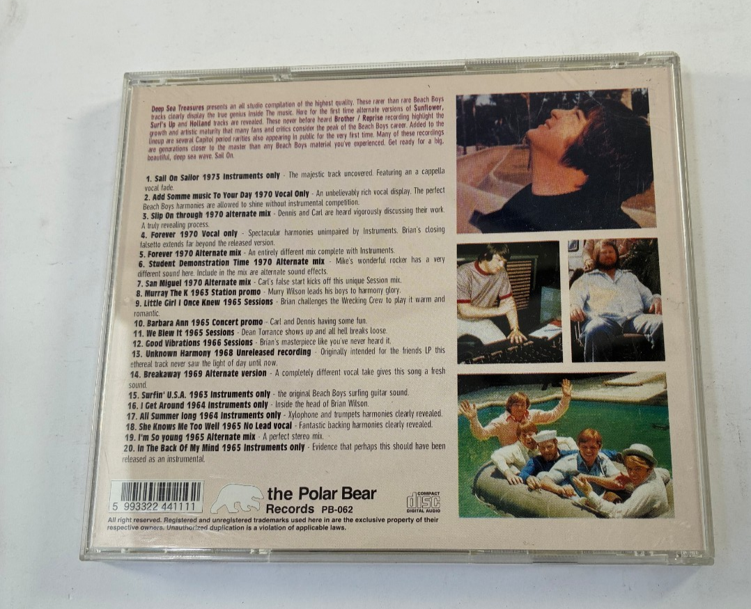Beach Boys Deep Sea Treasures Volume One Polar Bear Records CD 2000