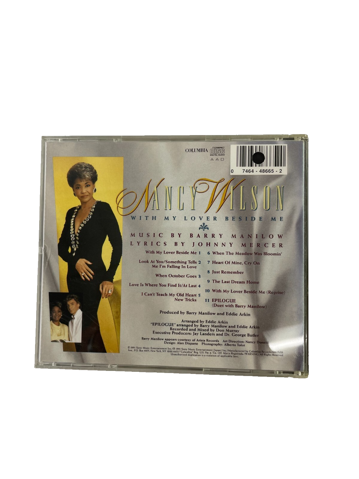 Nancy Wilson With My Lover Beside Me Music By Barry Manilow Just Remember CD#10