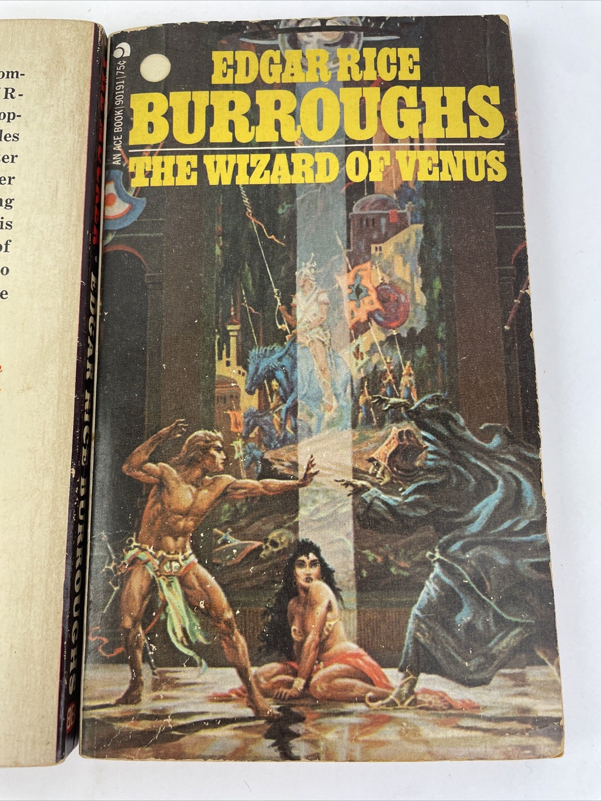 Lot Of 2 Edgar Rice Burroughs Vintage Paperbacks - The Mucker - Wizard of Venus