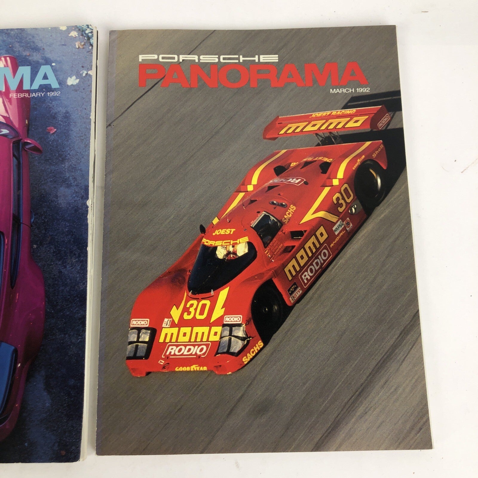 Porsche Club of America Panorama Magazine LOT - 12 issues 1992 Complete LOOK
