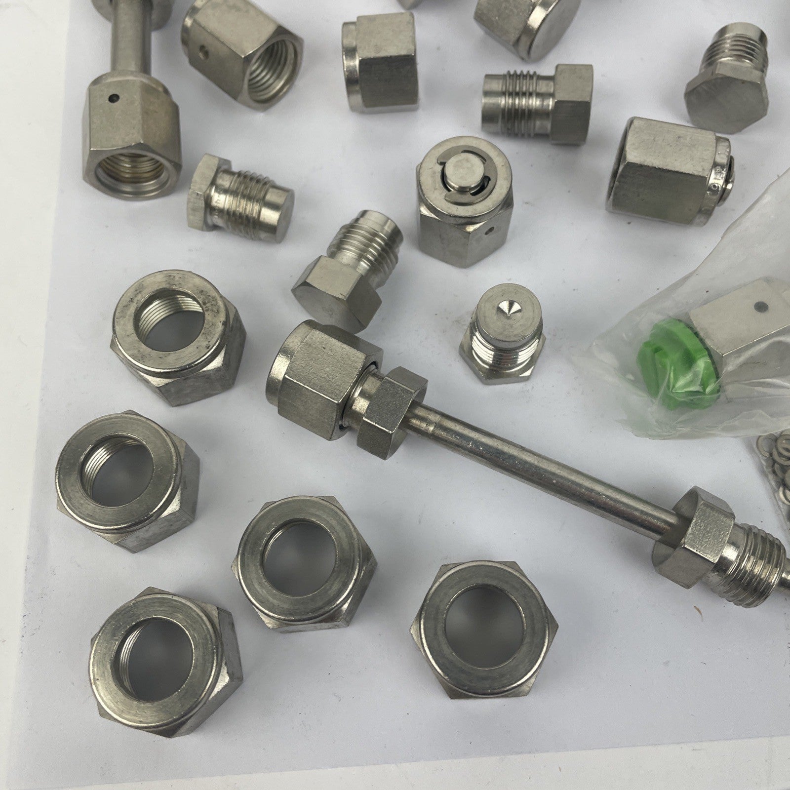 CAJON / Swagelok Stainless Steel Compression Fitting Lot 316 SS 35+ PIECE LOT