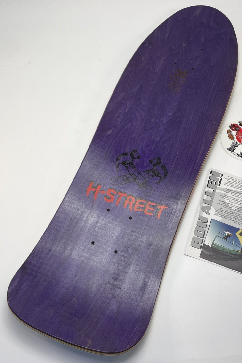 RON ALLEN "INSANE" RE-Issue Deck H-Street Skateboards Watson Laminates 15 / 166
