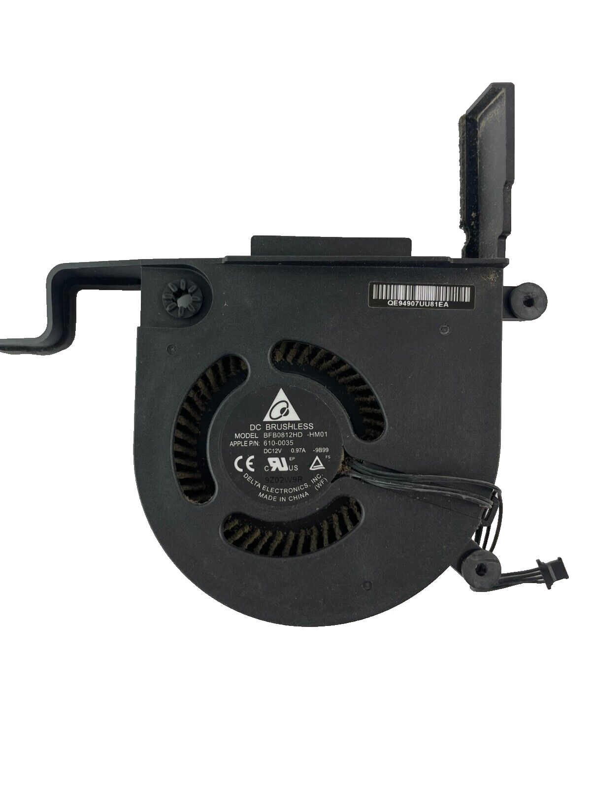 Apple DC Brushless P/N 610-0026 Model BFB0712HHD DC12V - Wire CPU Cooling Fan