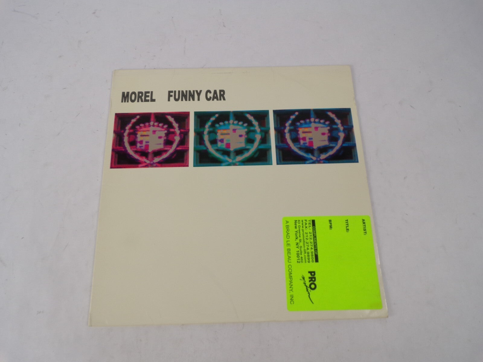 Morel Funny Car Love Is Dead Dreaming Of L.A. Vinyl Record