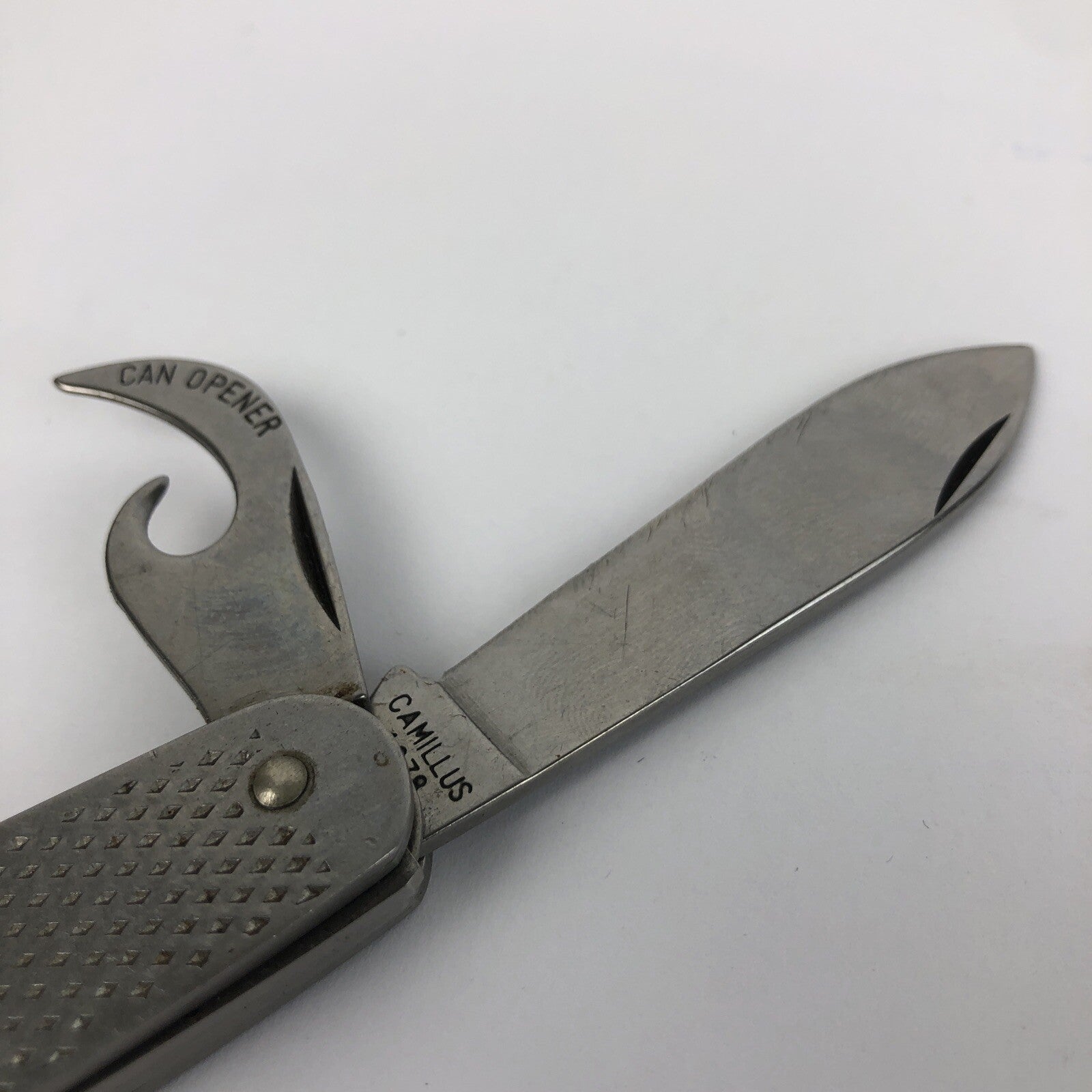 Vintage 4 Blade CAMILLUS 1978 US Military Navy Survival Pocket Knife USA - VGC